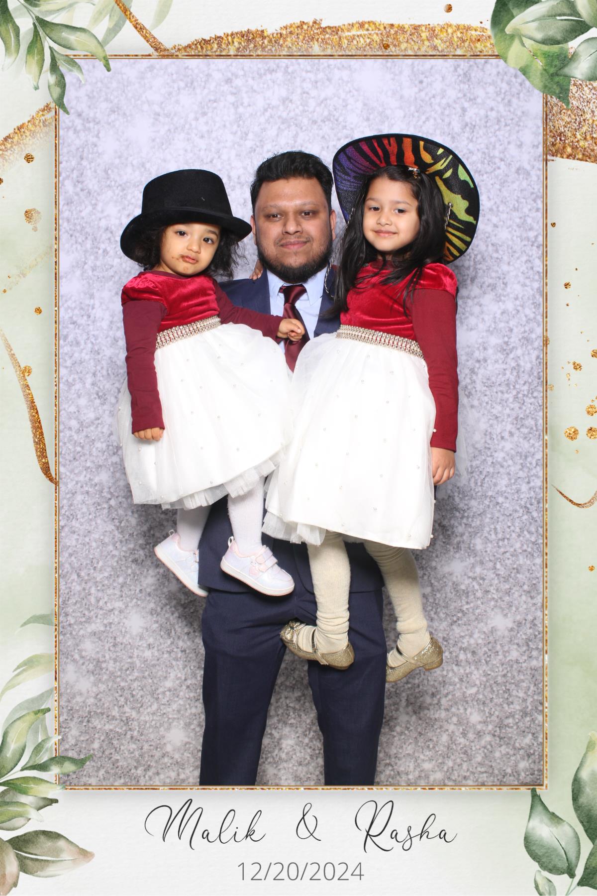 Malik & Rasha | View more photos from the event at gallery.myselfiemirror.ca/u/romanmyselfiemirrorca/Malik-Rasha