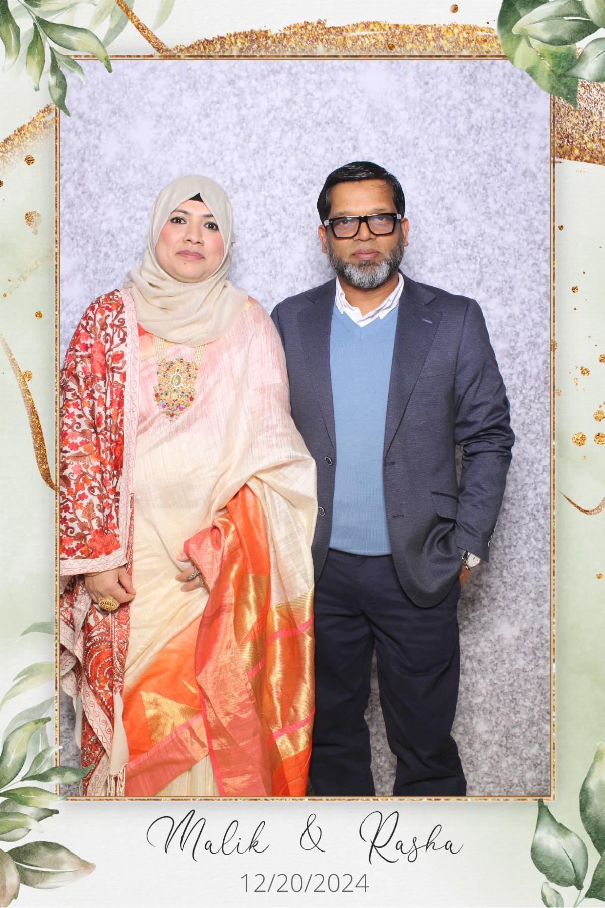 Malik & Rasha | View more photos from the event at gallery.myselfiemirror.ca/u/romanmyselfiemirrorca/Malik-Rasha