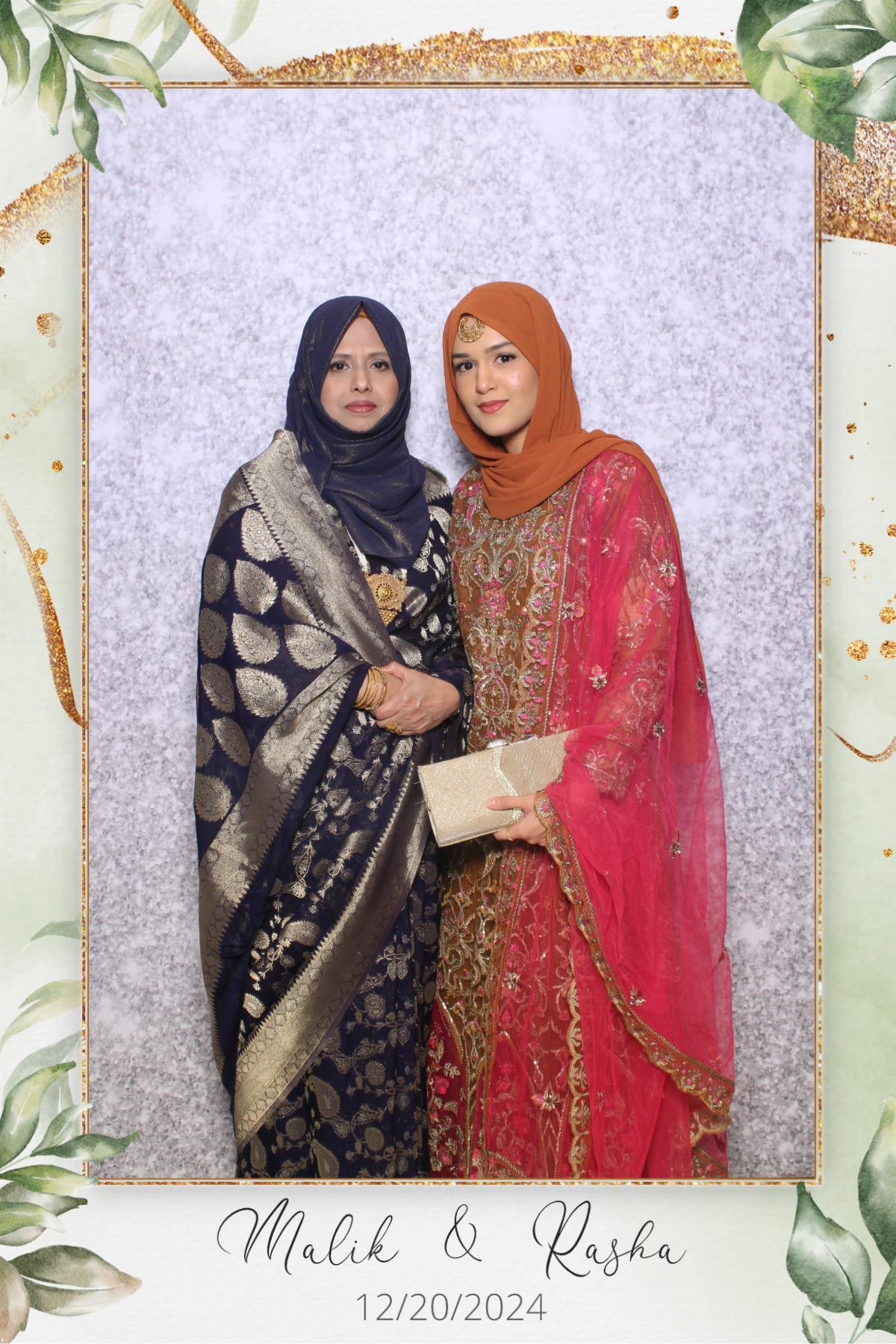 Malik & Rasha | View more photos from the event at gallery.myselfiemirror.ca/u/romanmyselfiemirrorca/Malik-Rasha