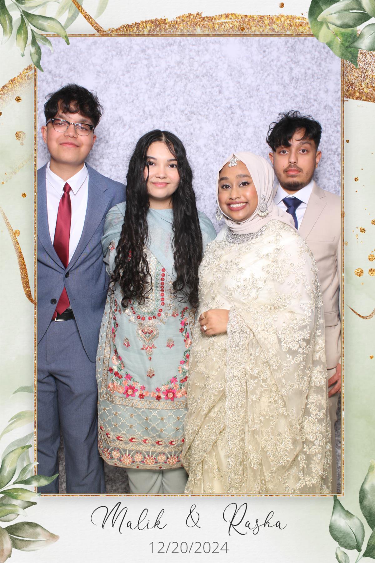Malik & Rasha | View more photos from the event at gallery.myselfiemirror.ca/u/romanmyselfiemirrorca/Malik-Rasha