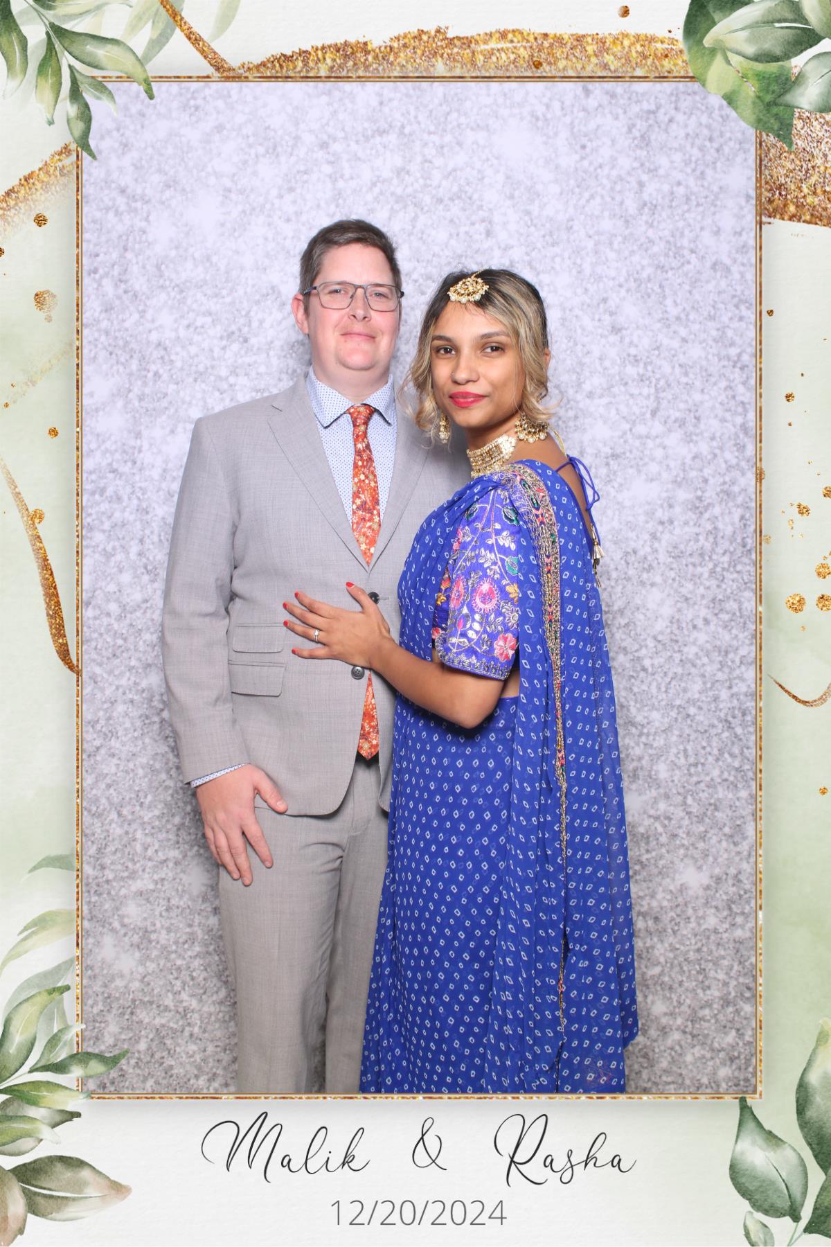 Malik & Rasha | View more photos from the event at gallery.myselfiemirror.ca/u/romanmyselfiemirrorca/Malik-Rasha