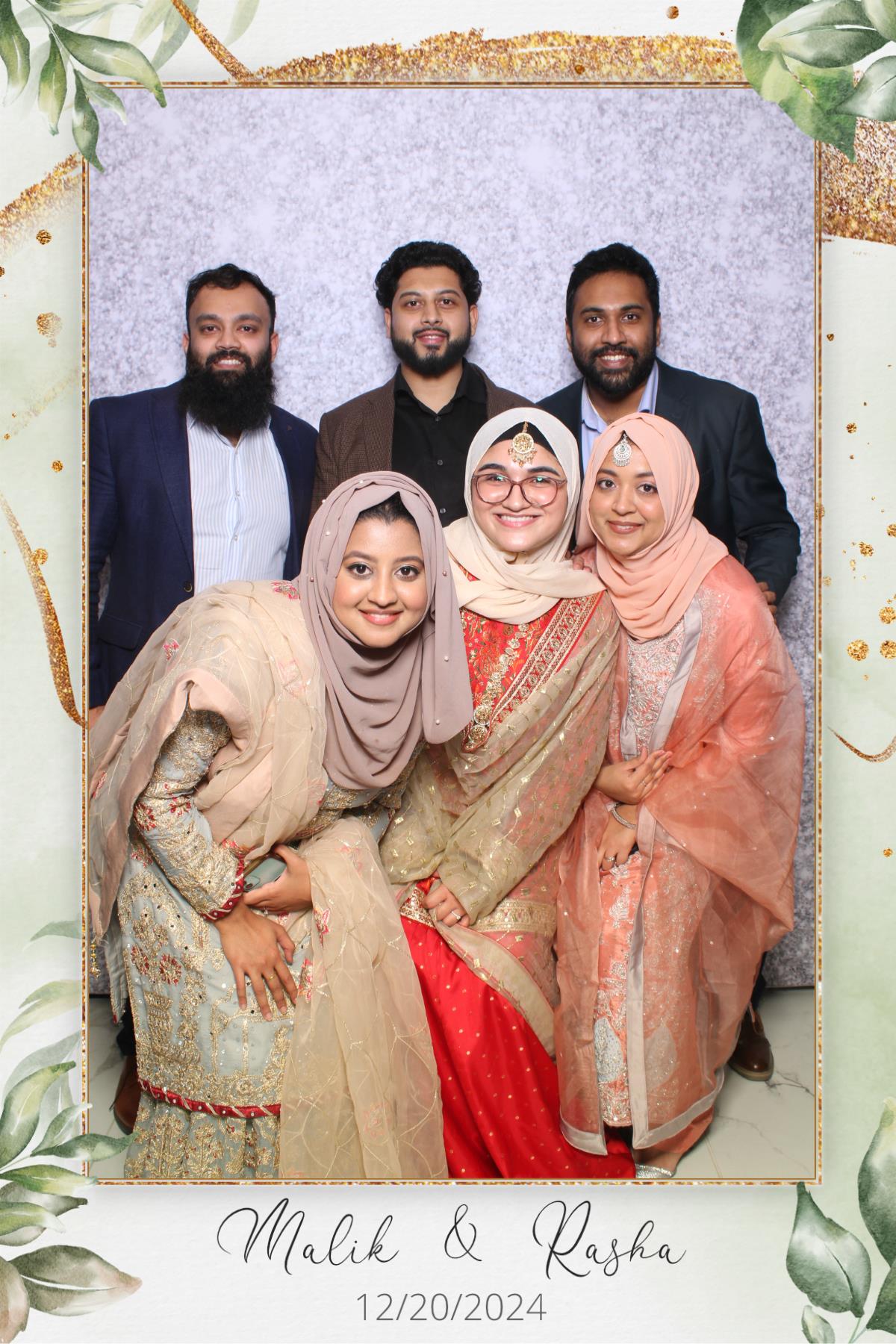 Malik & Rasha | View more photos from the event at gallery.myselfiemirror.ca/u/romanmyselfiemirrorca/Malik-Rasha