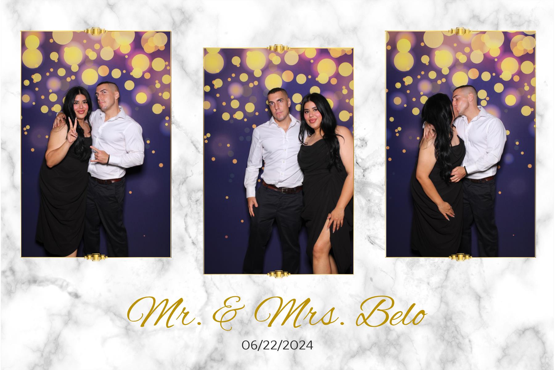 Mr. & Mrs. Belo | View more photos from the event at gallery.myselfiemirror.ca/u/romanmyselfiemirrorca/Mr-Mrs-Belo