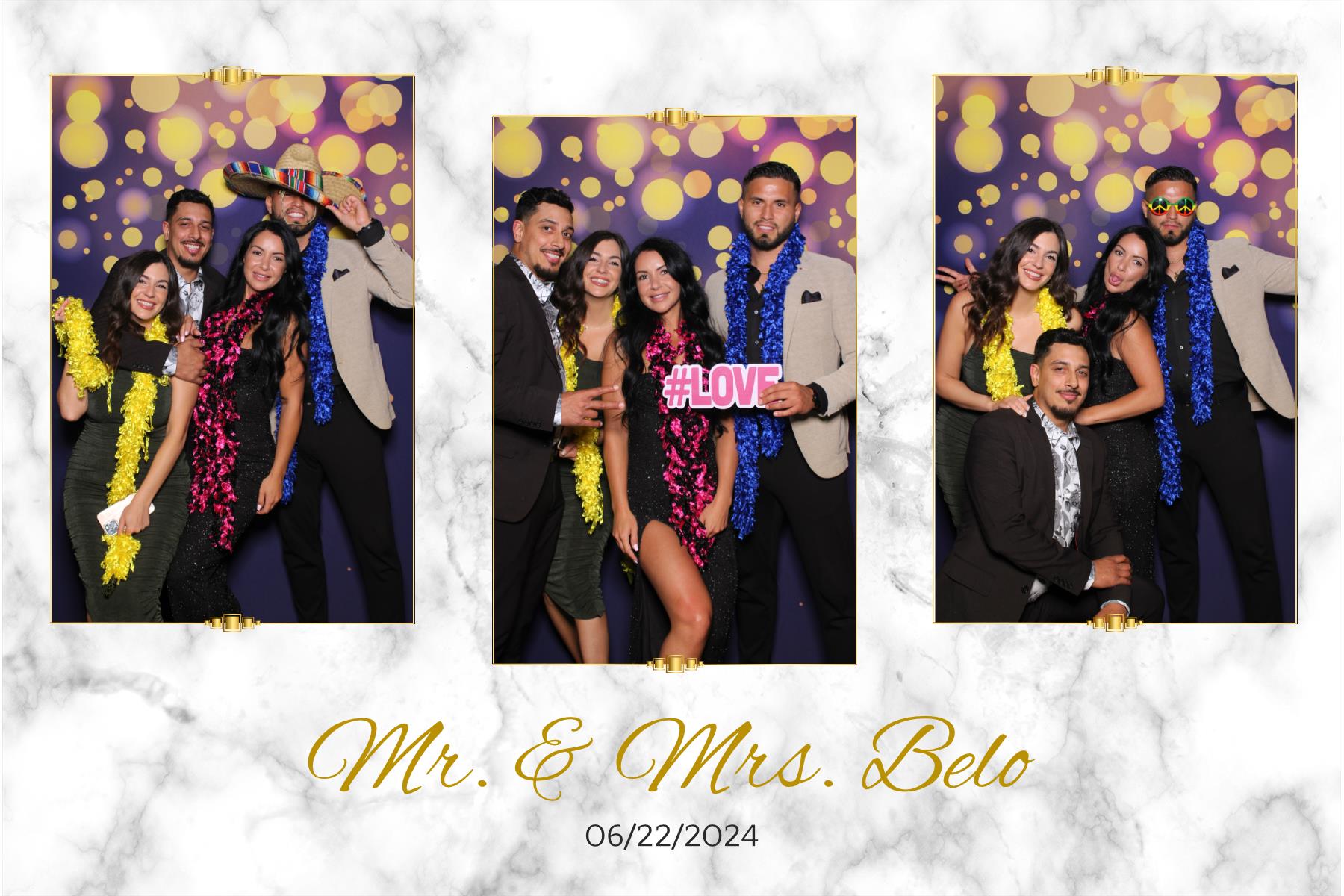 Mr. & Mrs. Belo | View more photos from the event at gallery.myselfiemirror.ca/u/romanmyselfiemirrorca/Mr-Mrs-Belo