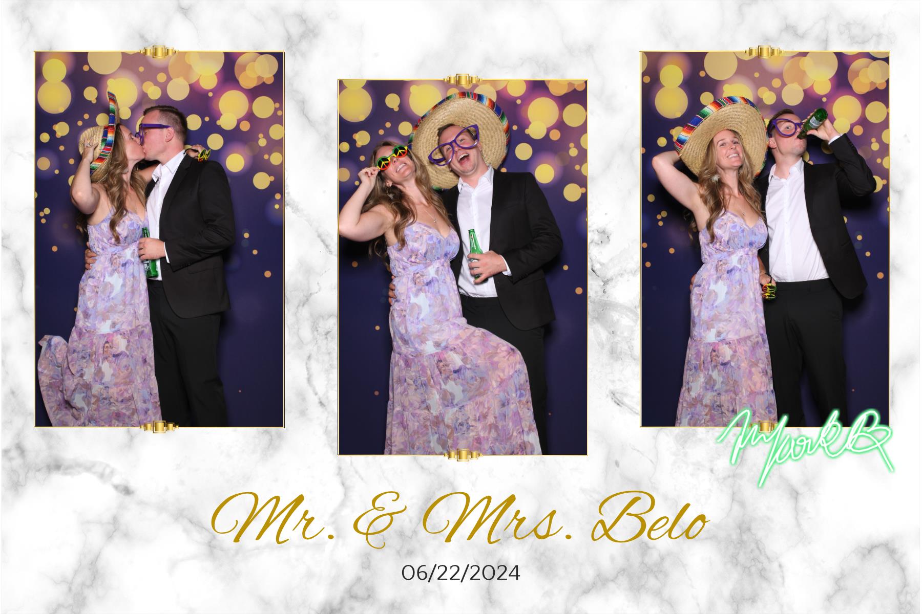 Mr. & Mrs. Belo | View more photos from the event at gallery.myselfiemirror.ca/u/romanmyselfiemirrorca/Mr-Mrs-Belo