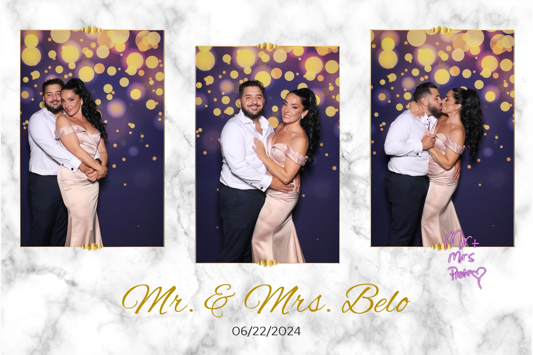 Mr. & Mrs. Belo | View more photos from the event at gallery.myselfiemirror.ca/u/romanmyselfiemirrorca/Mr-Mrs-Belo