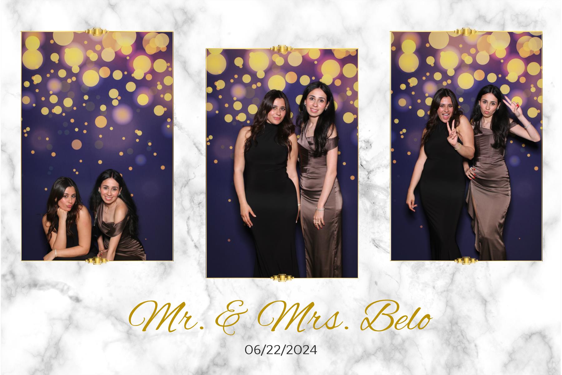 Mr. & Mrs. Belo | View more photos from the event at gallery.myselfiemirror.ca/u/romanmyselfiemirrorca/Mr-Mrs-Belo