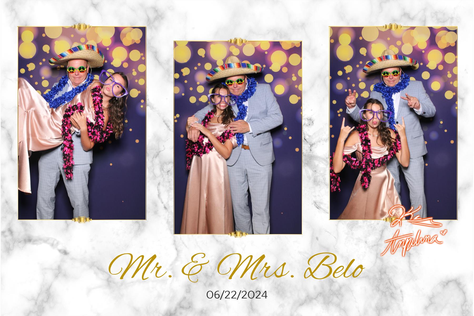 Mr. & Mrs. Belo | View more photos from the event at gallery.myselfiemirror.ca/u/romanmyselfiemirrorca/Mr-Mrs-Belo