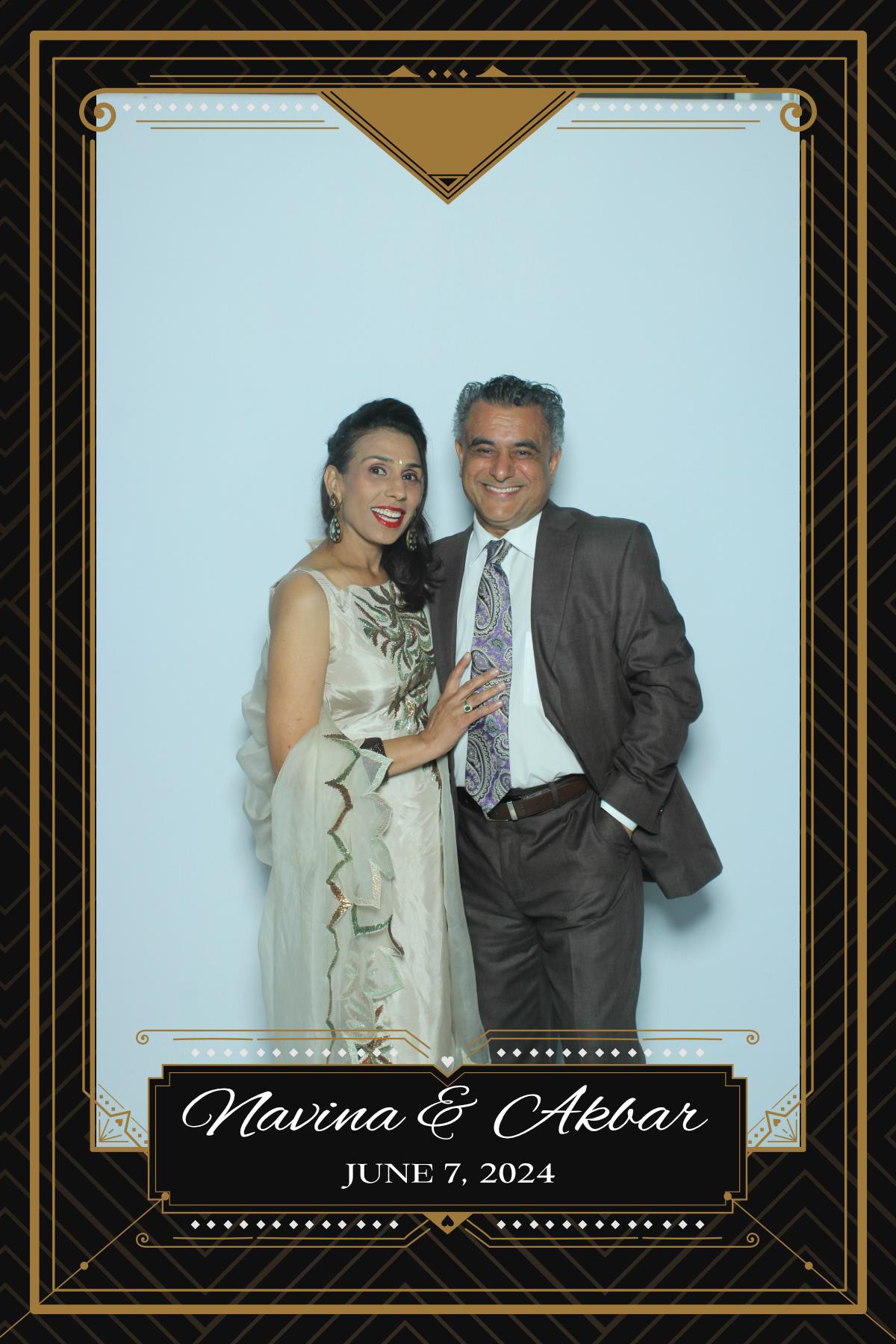 Navina & Akbar  | View more photos from the event at gallery.myselfiemirror.ca/u/romanmyselfiemirrorca/Navina-Akbar