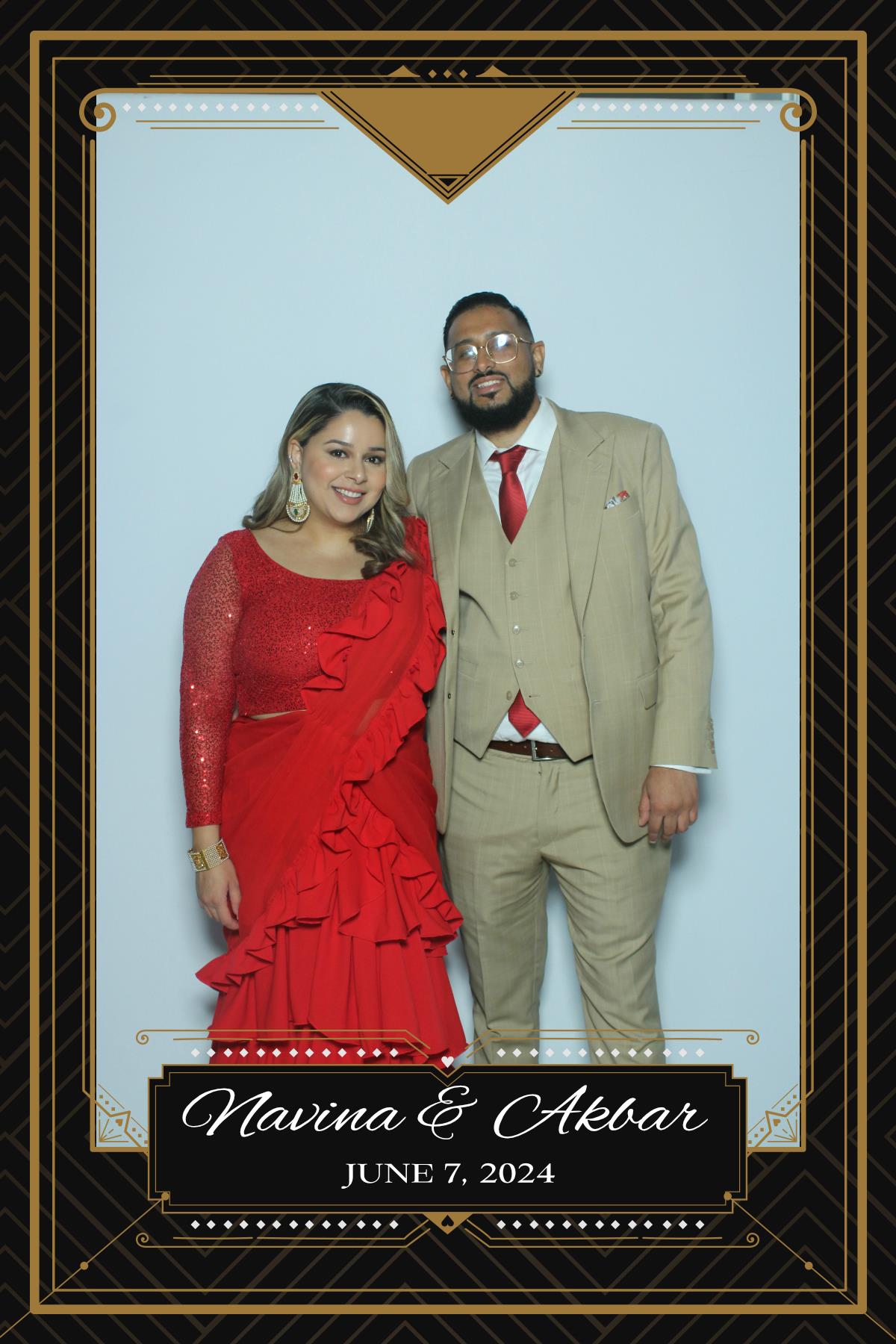 Navina & Akbar  | View more photos from the event at gallery.myselfiemirror.ca/u/romanmyselfiemirrorca/Navina-Akbar