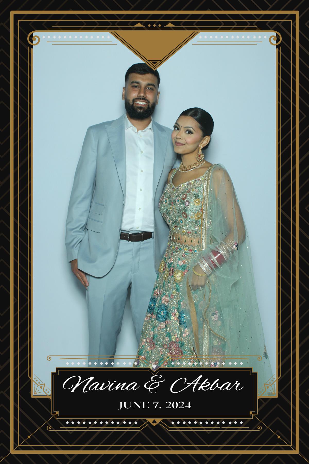 Navina & Akbar  | View more photos from the event at gallery.myselfiemirror.ca/u/romanmyselfiemirrorca/Navina-Akbar