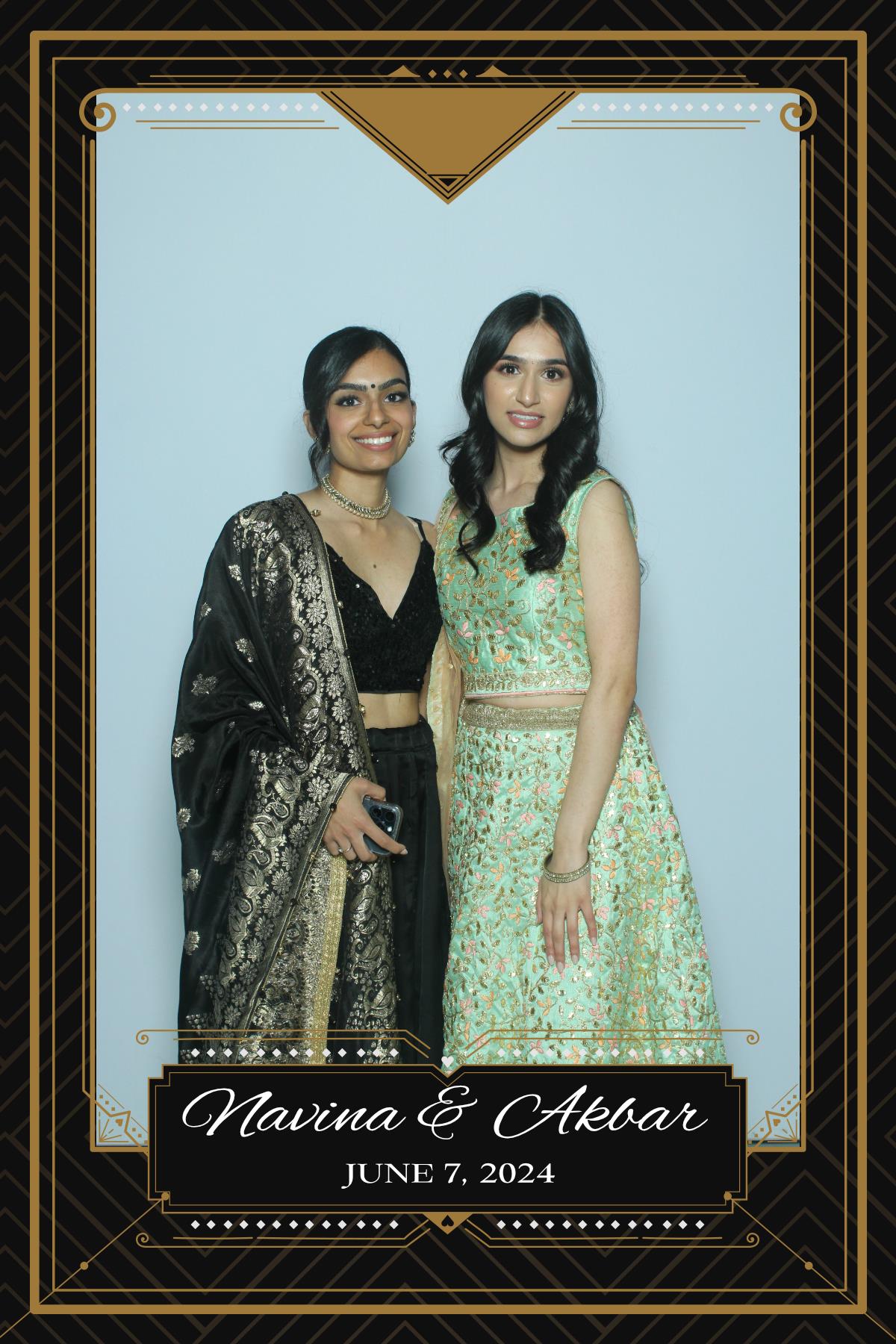 Navina & Akbar  | View more photos from the event at gallery.myselfiemirror.ca/u/romanmyselfiemirrorca/Navina-Akbar