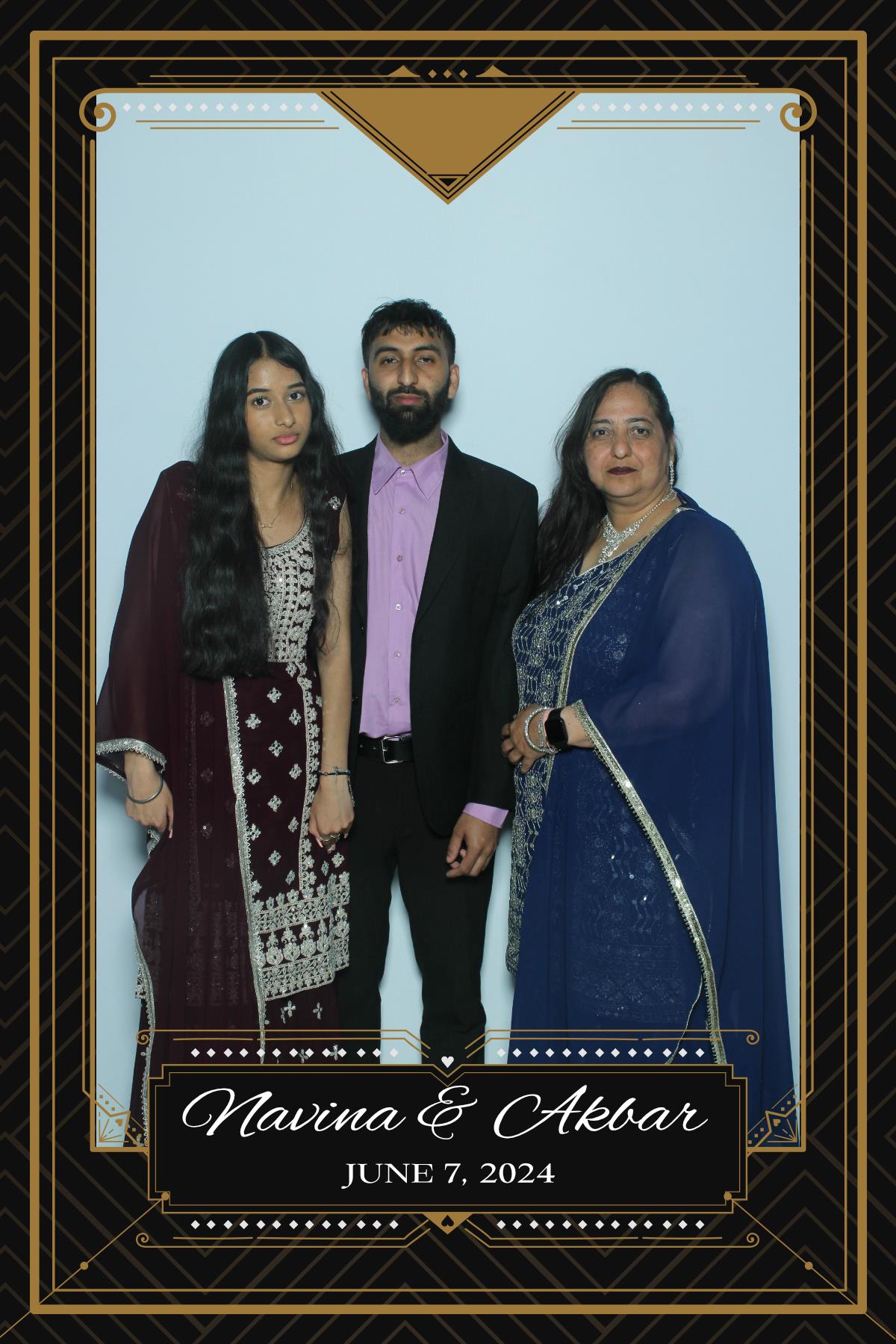 Navina & Akbar  | View more photos from the event at gallery.myselfiemirror.ca/u/romanmyselfiemirrorca/Navina-Akbar