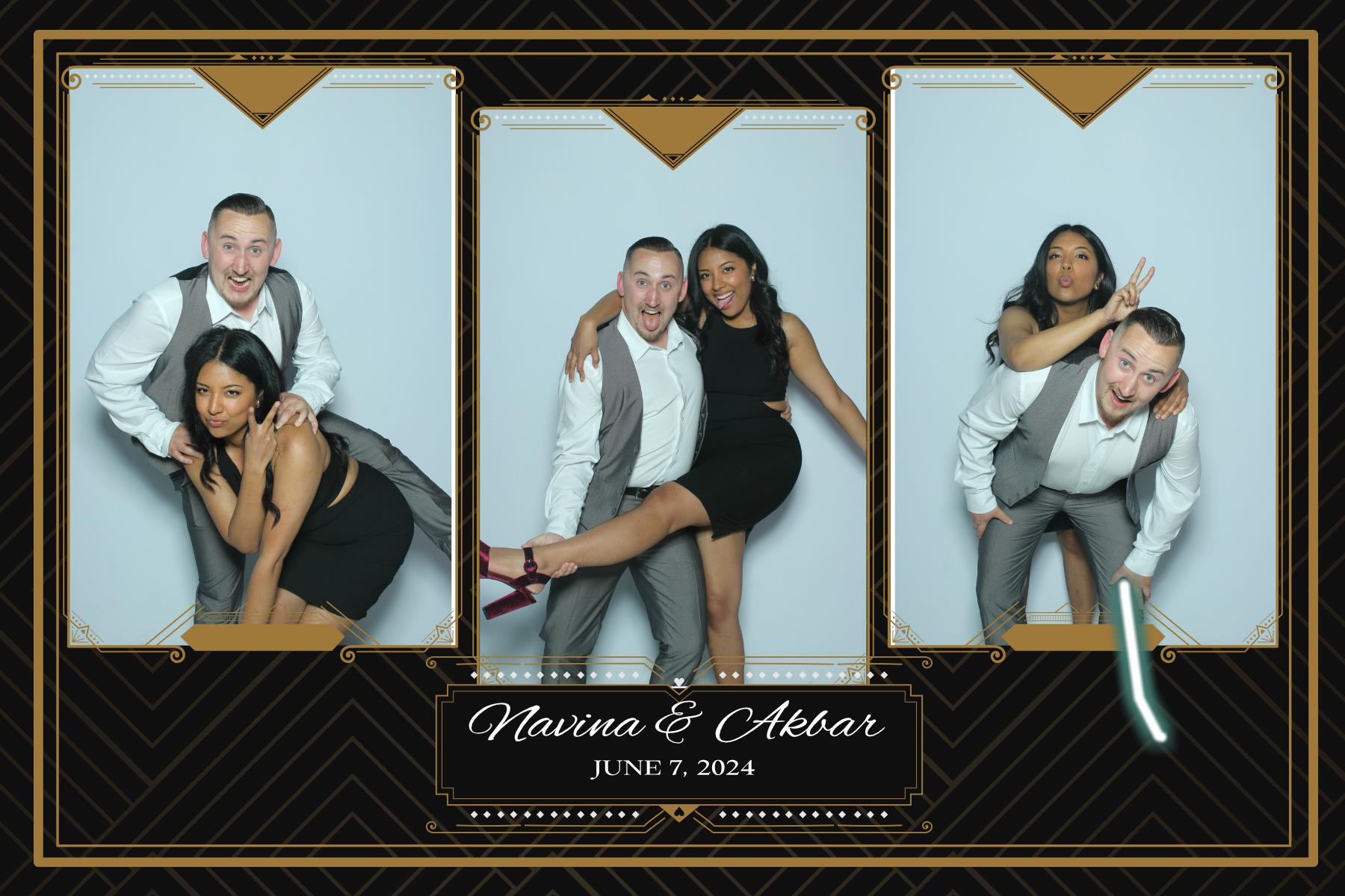 Navina & Akbar  | View more photos from the event at gallery.myselfiemirror.ca/u/romanmyselfiemirrorca/Navina-Akbar