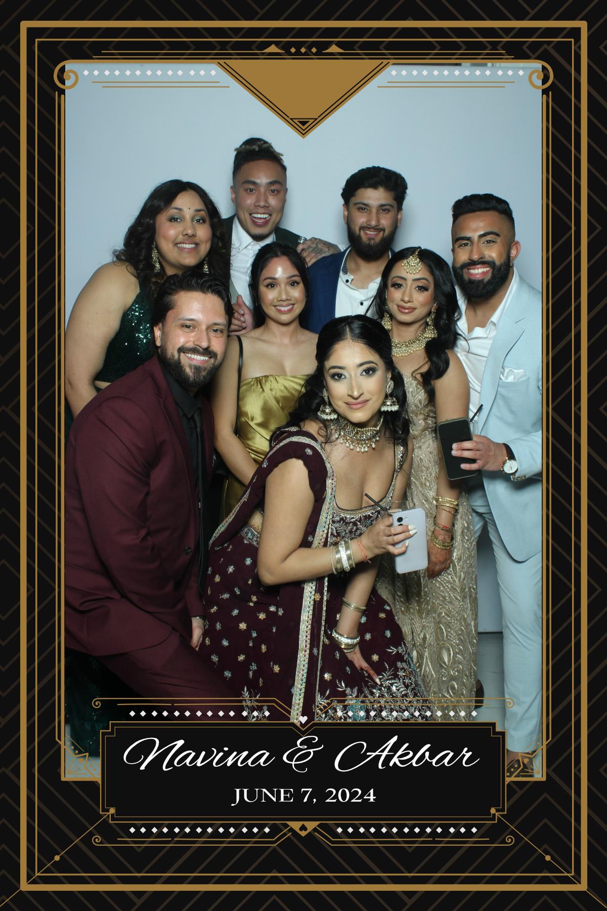 Navina & Akbar  | View more photos from the event at gallery.myselfiemirror.ca/u/romanmyselfiemirrorca/Navina-Akbar