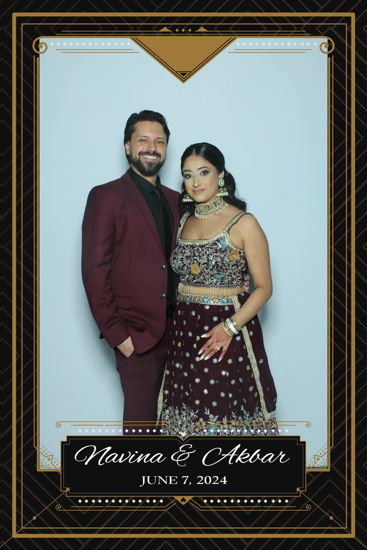 Navina & Akbar  | View more photos from the event at gallery.myselfiemirror.ca/u/romanmyselfiemirrorca/Navina-Akbar