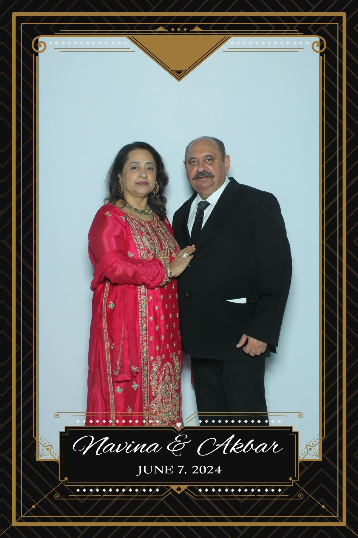 Navina & Akbar  | View more photos from the event at gallery.myselfiemirror.ca/u/romanmyselfiemirrorca/Navina-Akbar