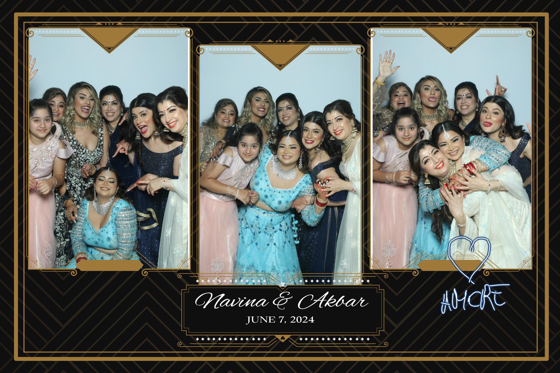 Navina & Akbar  | View more photos from the event at gallery.myselfiemirror.ca/u/romanmyselfiemirrorca/Navina-Akbar