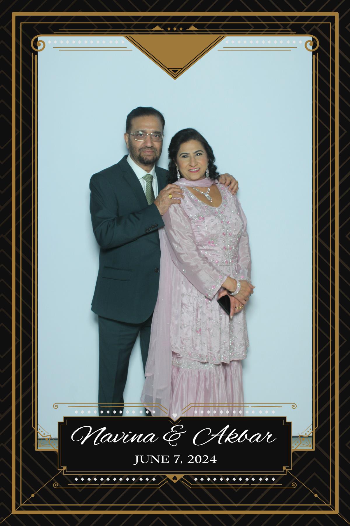 Navina & Akbar  | View more photos from the event at gallery.myselfiemirror.ca/u/romanmyselfiemirrorca/Navina-Akbar