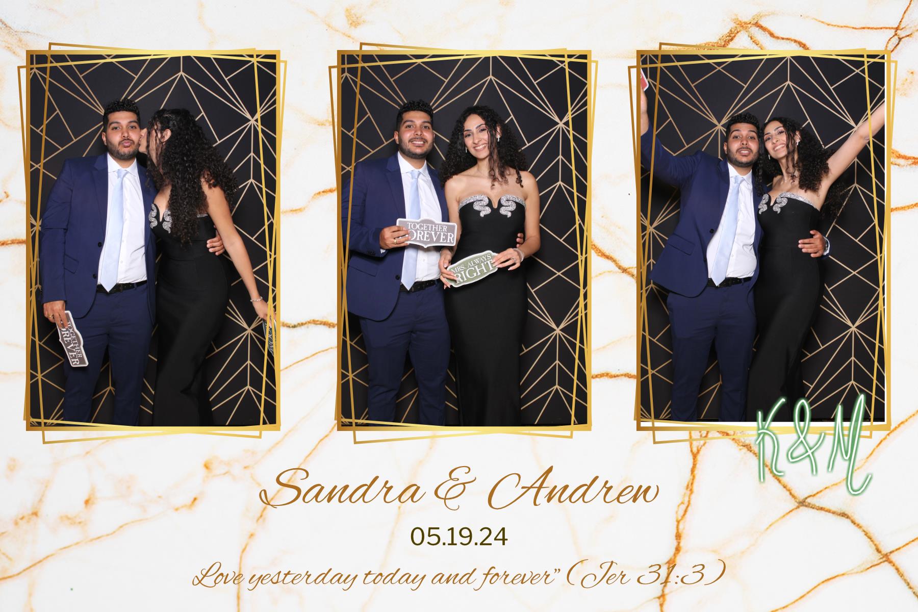 Sandra and Andrew | View more photos from the event at gallery.myselfiemirror.ca/u/romanmyselfiemirrorca/Sandra-and-Andrew