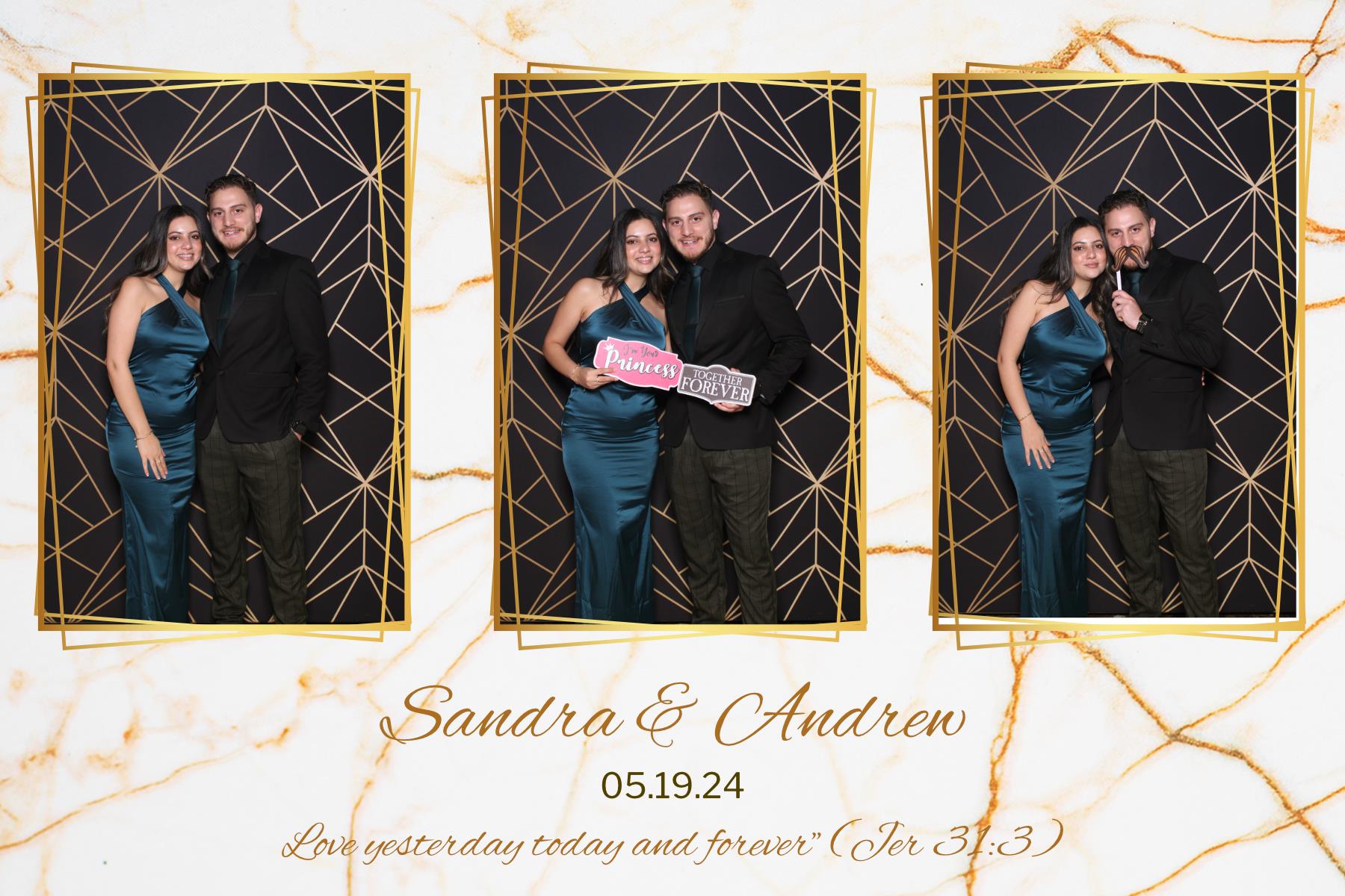 Sandra and Andrew | View more photos from the event at gallery.myselfiemirror.ca/u/romanmyselfiemirrorca/Sandra-and-Andrew