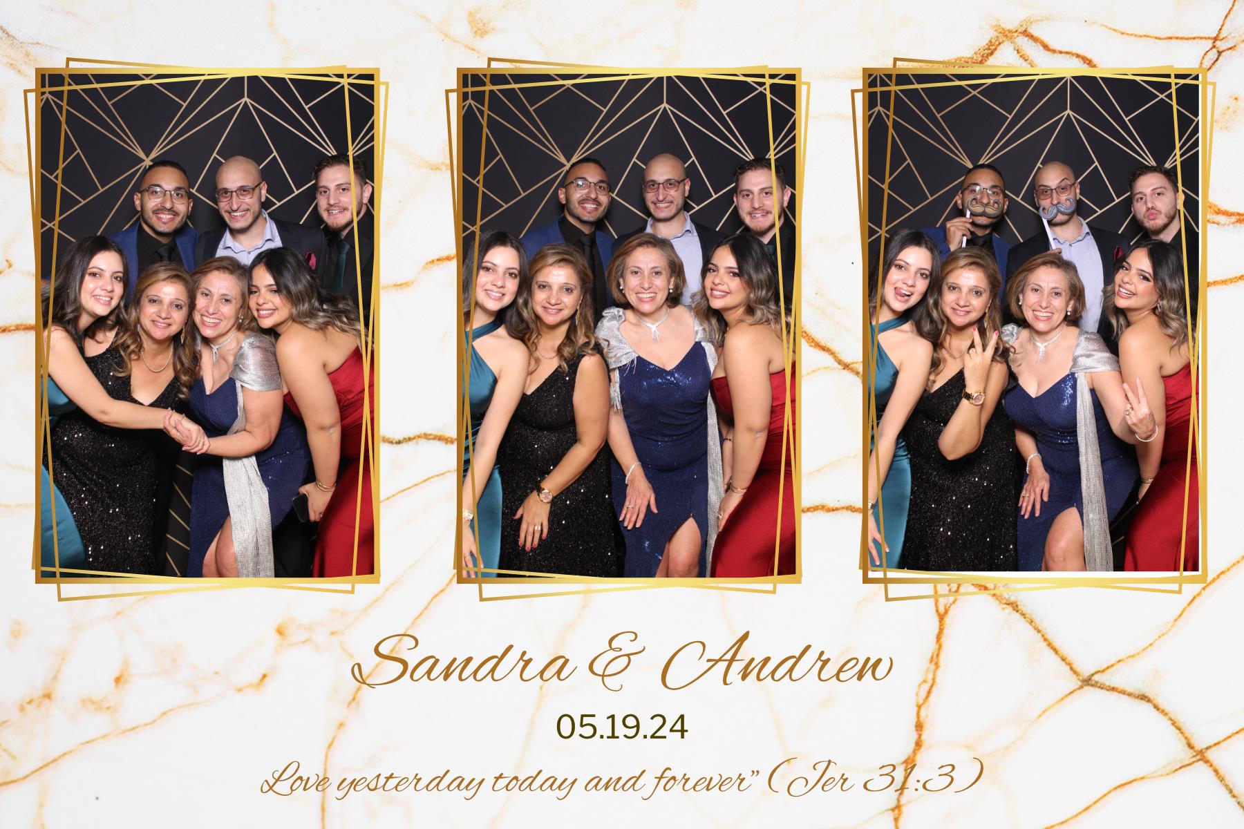 Sandra and Andrew | View more photos from the event at gallery.myselfiemirror.ca/u/romanmyselfiemirrorca/Sandra-and-Andrew