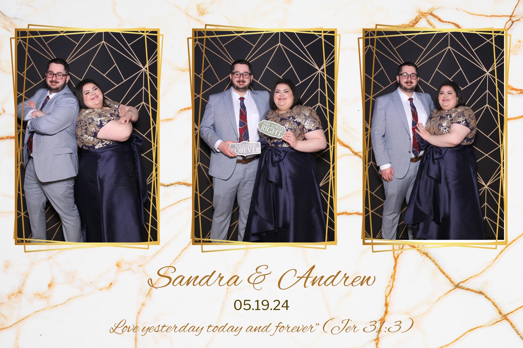 Sandra and Andrew | View more photos from the event at gallery.myselfiemirror.ca/u/romanmyselfiemirrorca/Sandra-and-Andrew