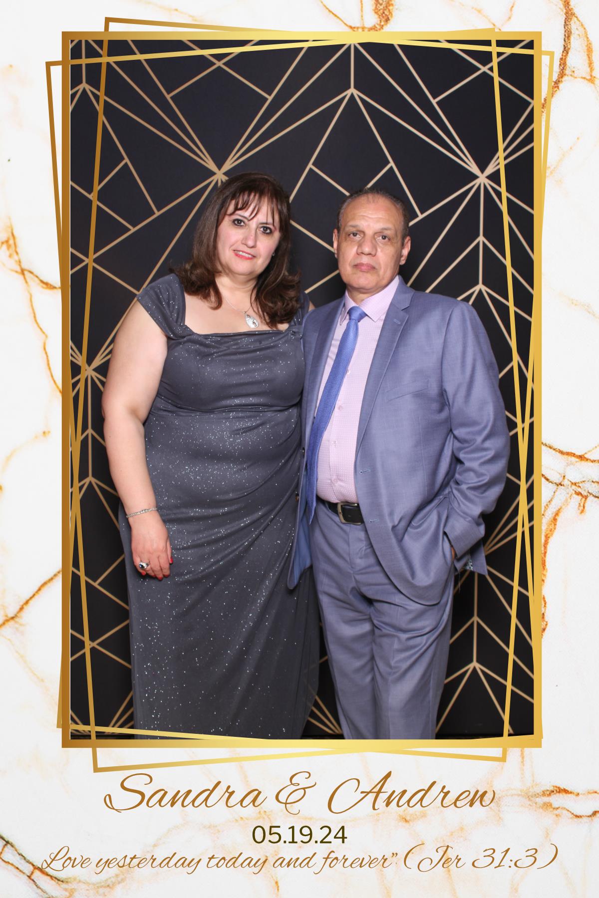Sandra and Andrew | View more photos from the event at gallery.myselfiemirror.ca/u/romanmyselfiemirrorca/Sandra-and-Andrew