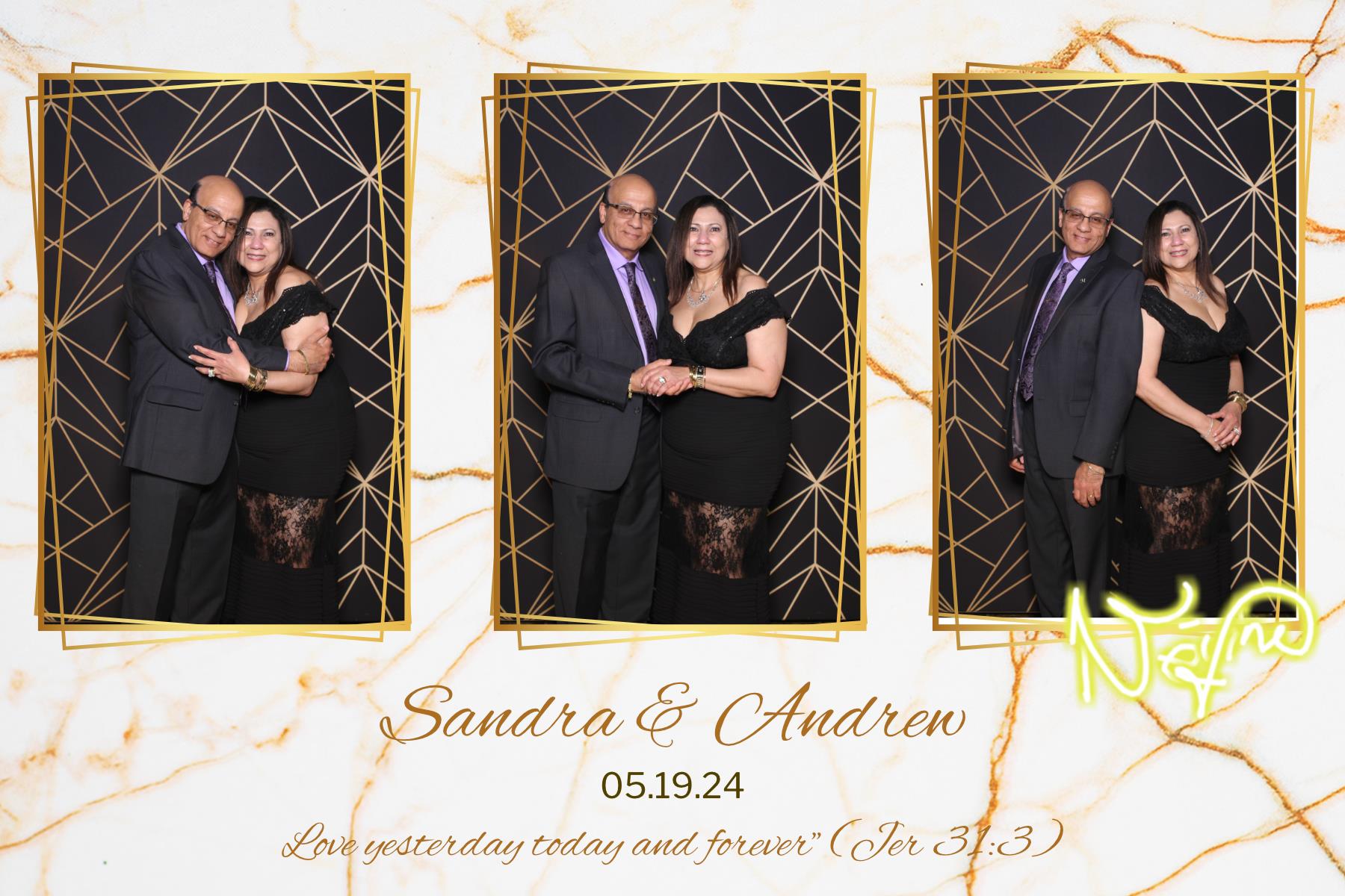 Sandra and Andrew | View more photos from the event at gallery.myselfiemirror.ca/u/romanmyselfiemirrorca/Sandra-and-Andrew