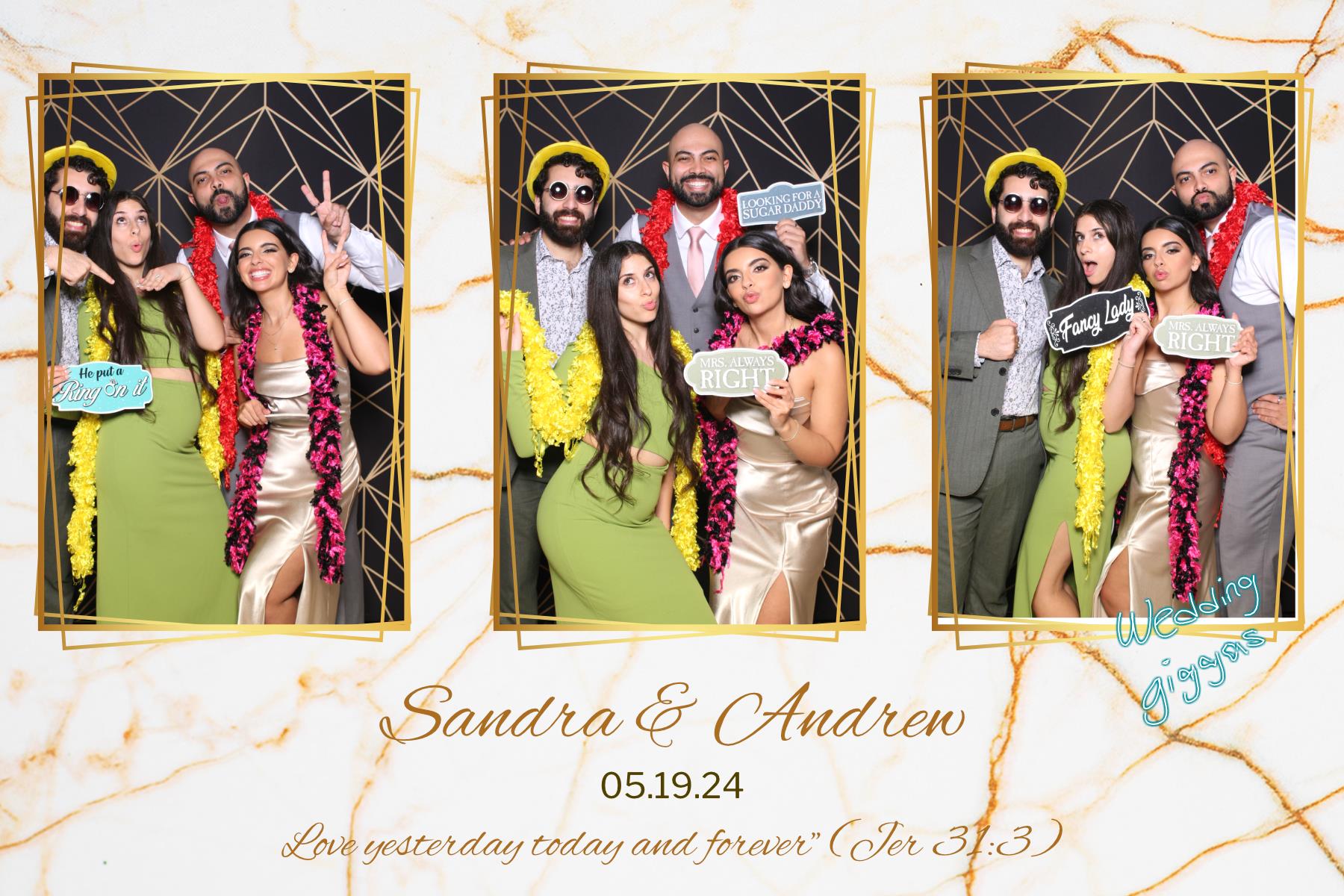 Sandra and Andrew | View more photos from the event at gallery.myselfiemirror.ca/u/romanmyselfiemirrorca/Sandra-and-Andrew