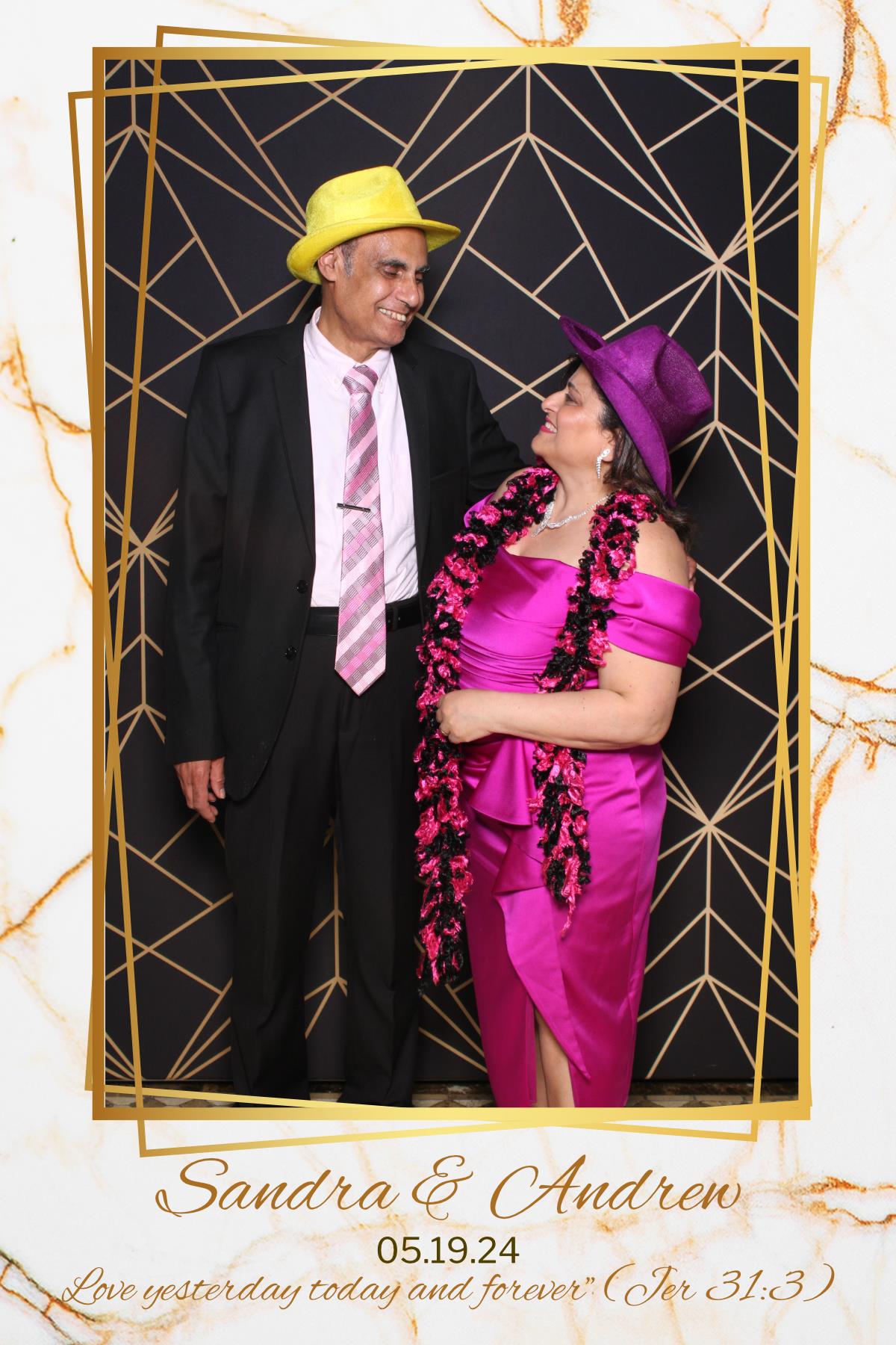 Sandra and Andrew | View more photos from the event at gallery.myselfiemirror.ca/u/romanmyselfiemirrorca/Sandra-and-Andrew