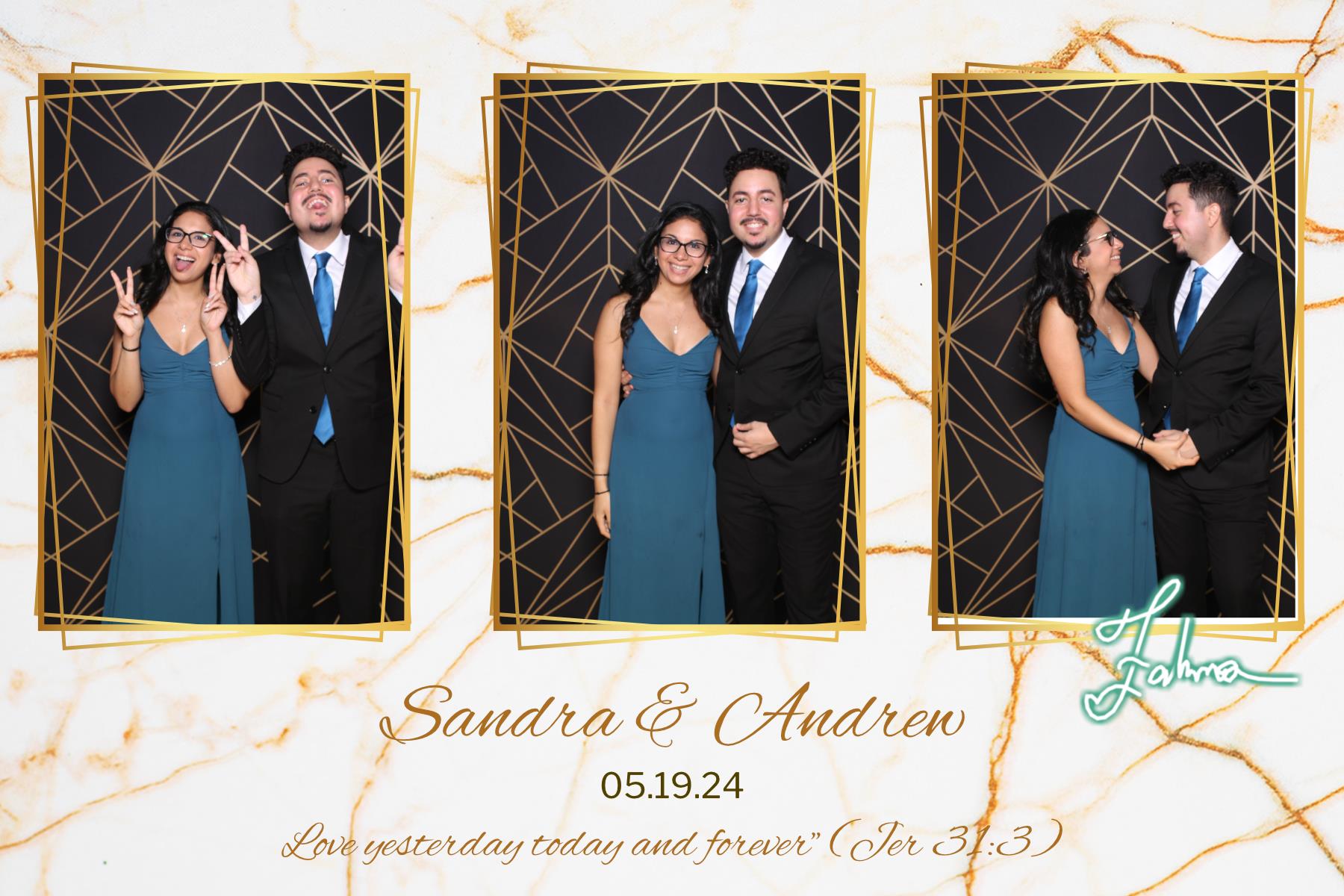 Sandra and Andrew | View more photos from the event at gallery.myselfiemirror.ca/u/romanmyselfiemirrorca/Sandra-and-Andrew