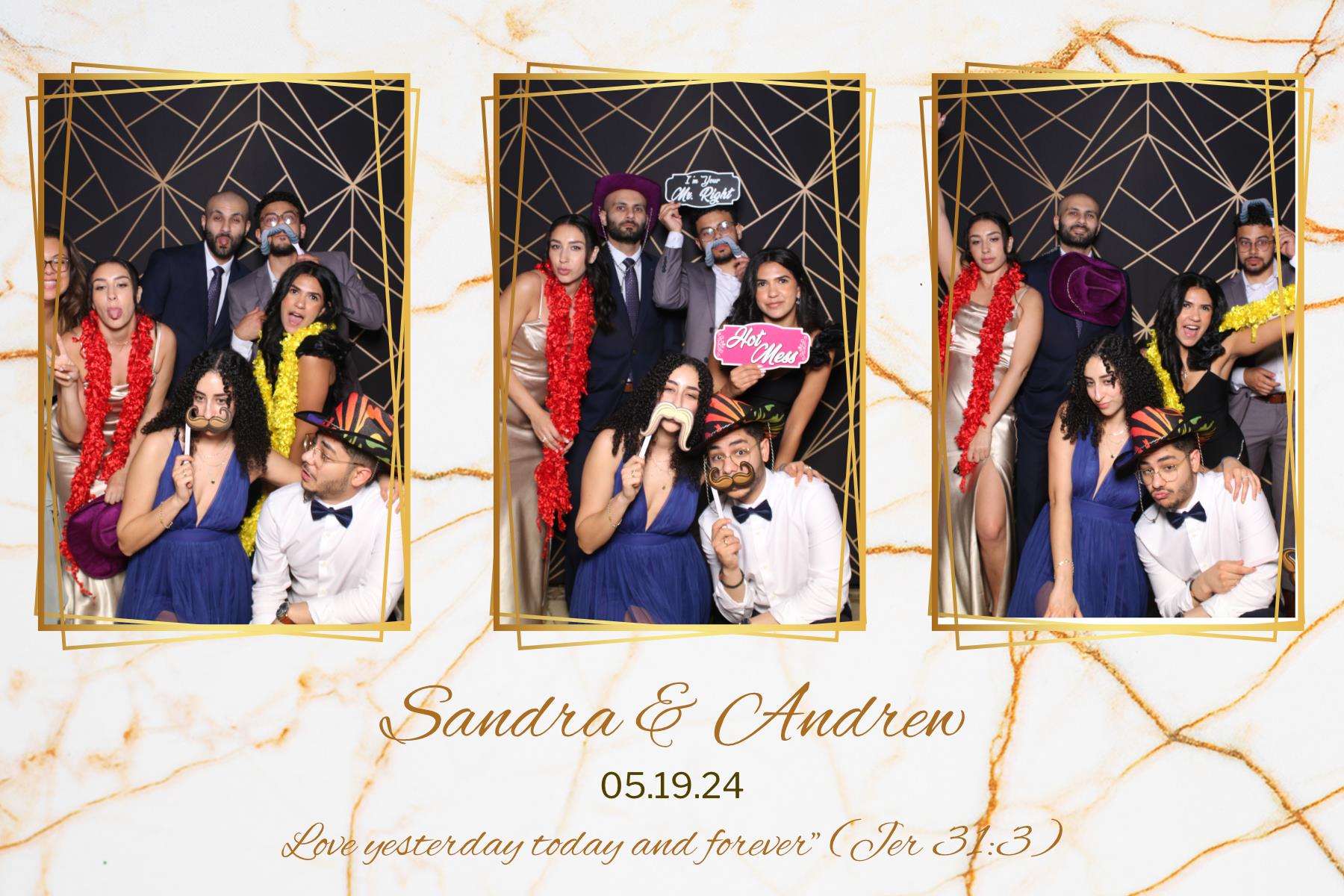 Sandra and Andrew | View more photos from the event at gallery.myselfiemirror.ca/u/romanmyselfiemirrorca/Sandra-and-Andrew