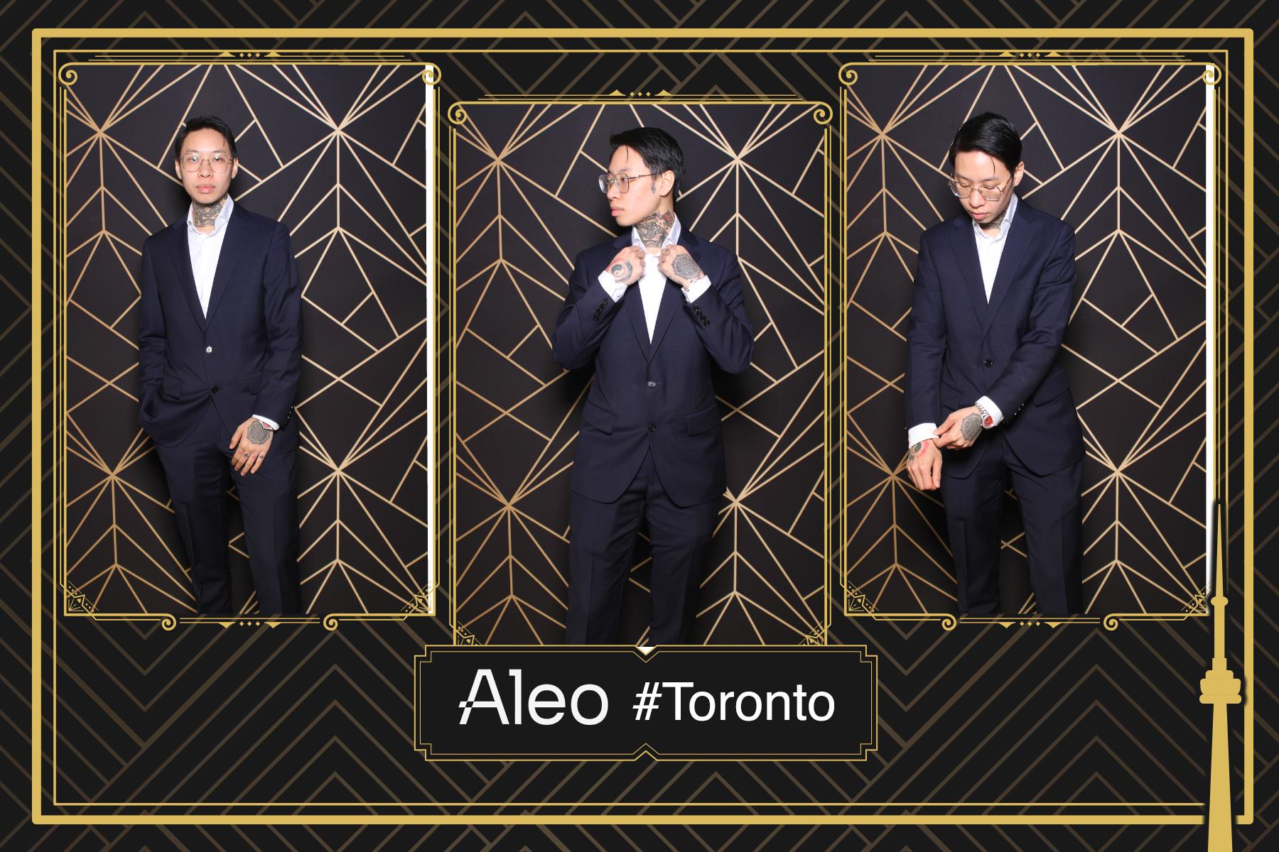 Aleo #Toronto | View more photos from the event at gallery.myselfiemirror.ca/u/romanmyselfiemirrorca/Aleo-Toronto