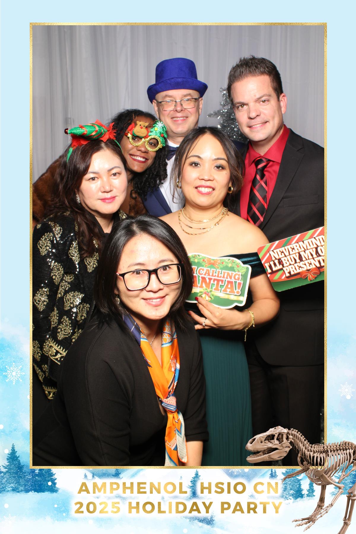Amphenol-HSIO Holiday Party | View more photos from the event at gallery.myselfiemirror.ca/u/romanmyselfiemirrorca/Amphenol-HSIO-Holiday-Party