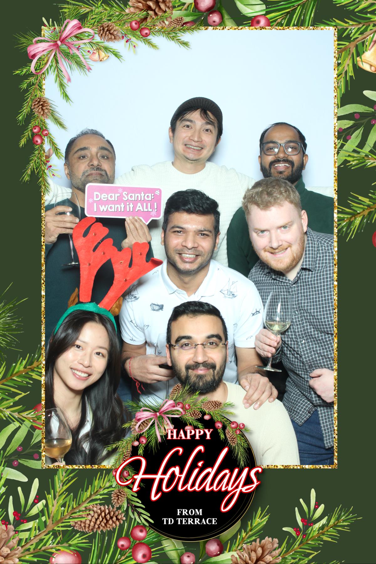 TD Bank Holiday Party | View more photos from the event at gallery.myselfiemirror.ca/u/romanmyselfiemirrorca/TD-Bank-Holiday-Party