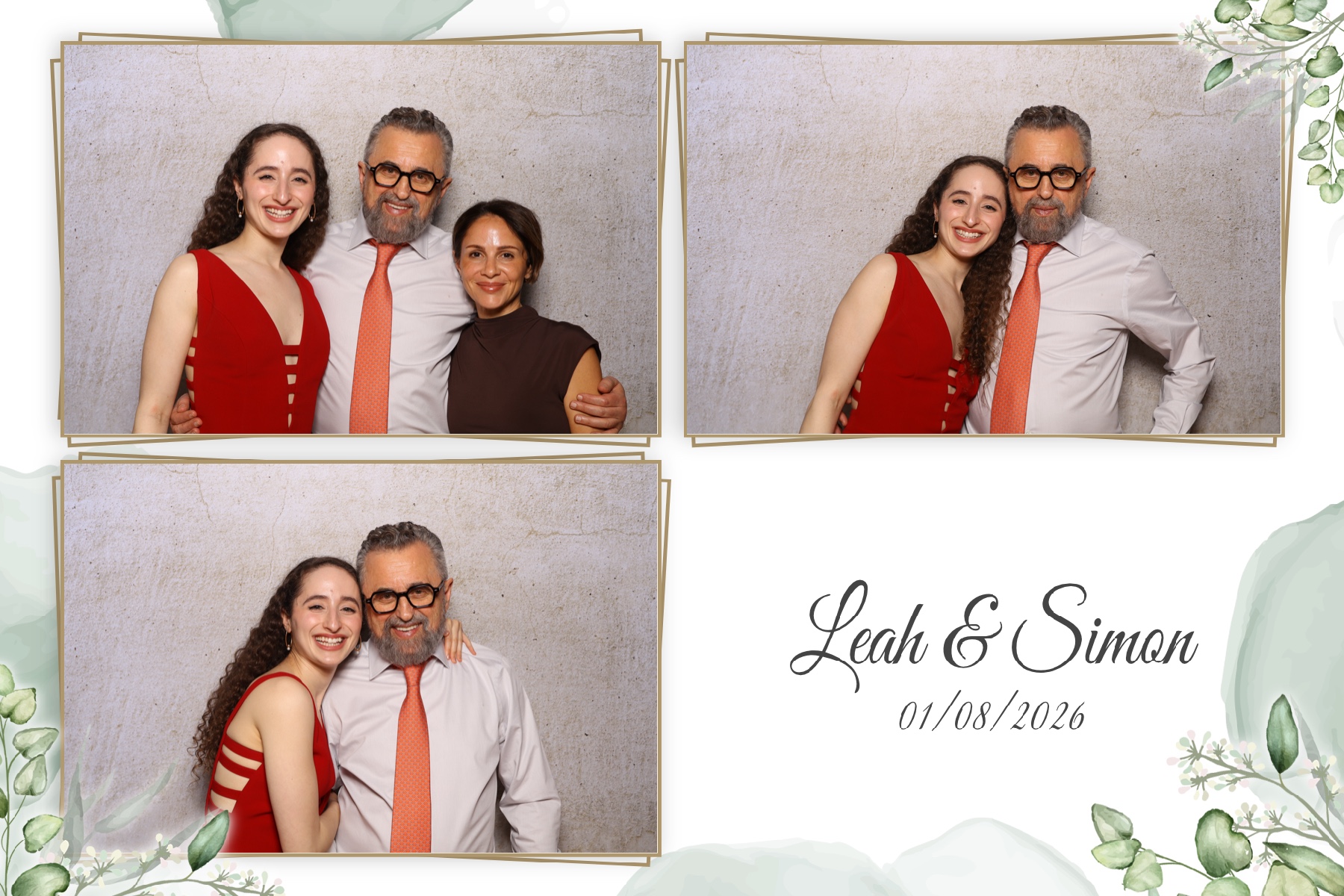 Leah & Simon  | View more photos from the event at gallery.myselfiemirror.ca/u/romanmyselfiemirrorca/Leah-Simon