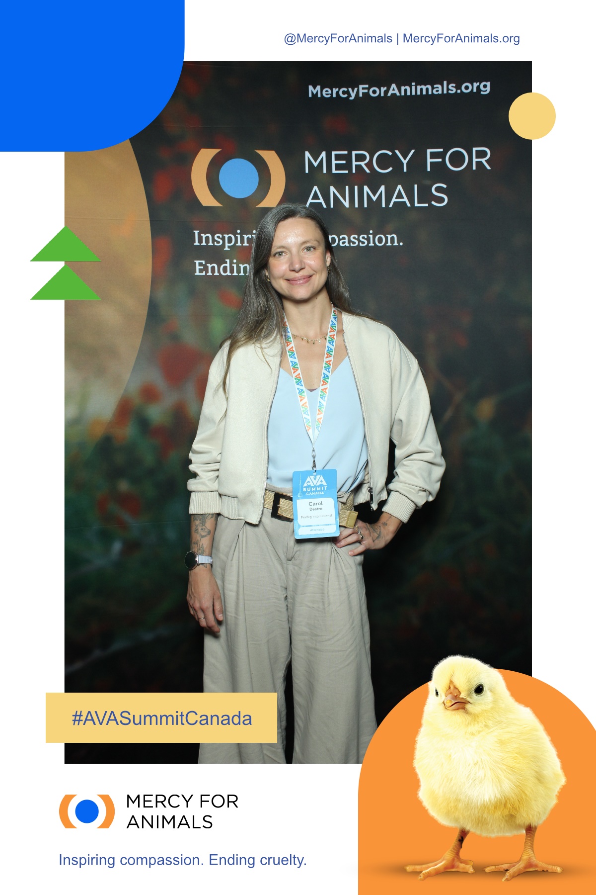 Mercy for Animals  | View more photos from the event at gallery.myselfiemirror.ca/u/romanmyselfiemirrorca/Mercy-for-Animals