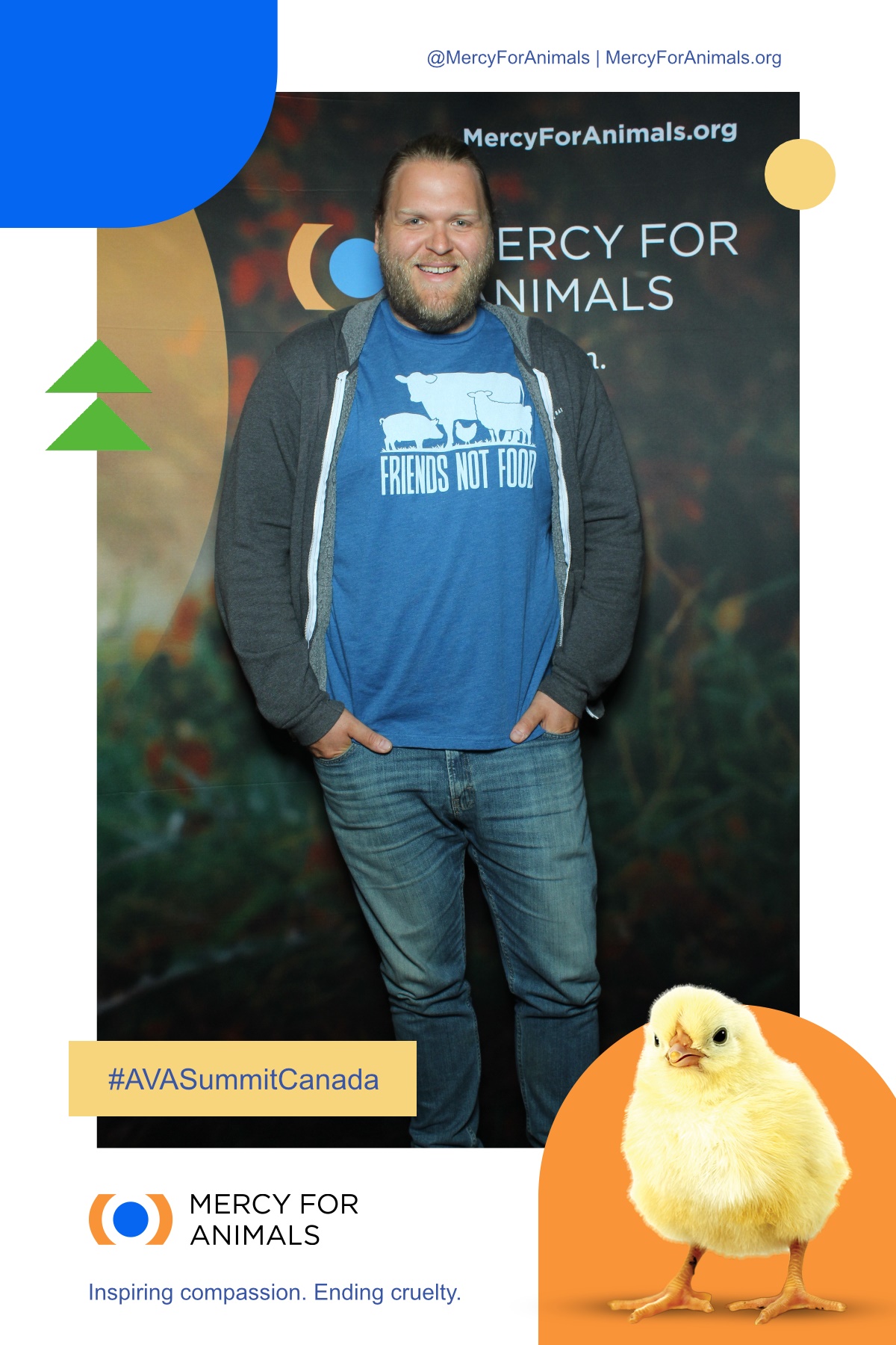 Mercy for Animals  | View more photos from the event at gallery.myselfiemirror.ca/u/romanmyselfiemirrorca/Mercy-for-Animals