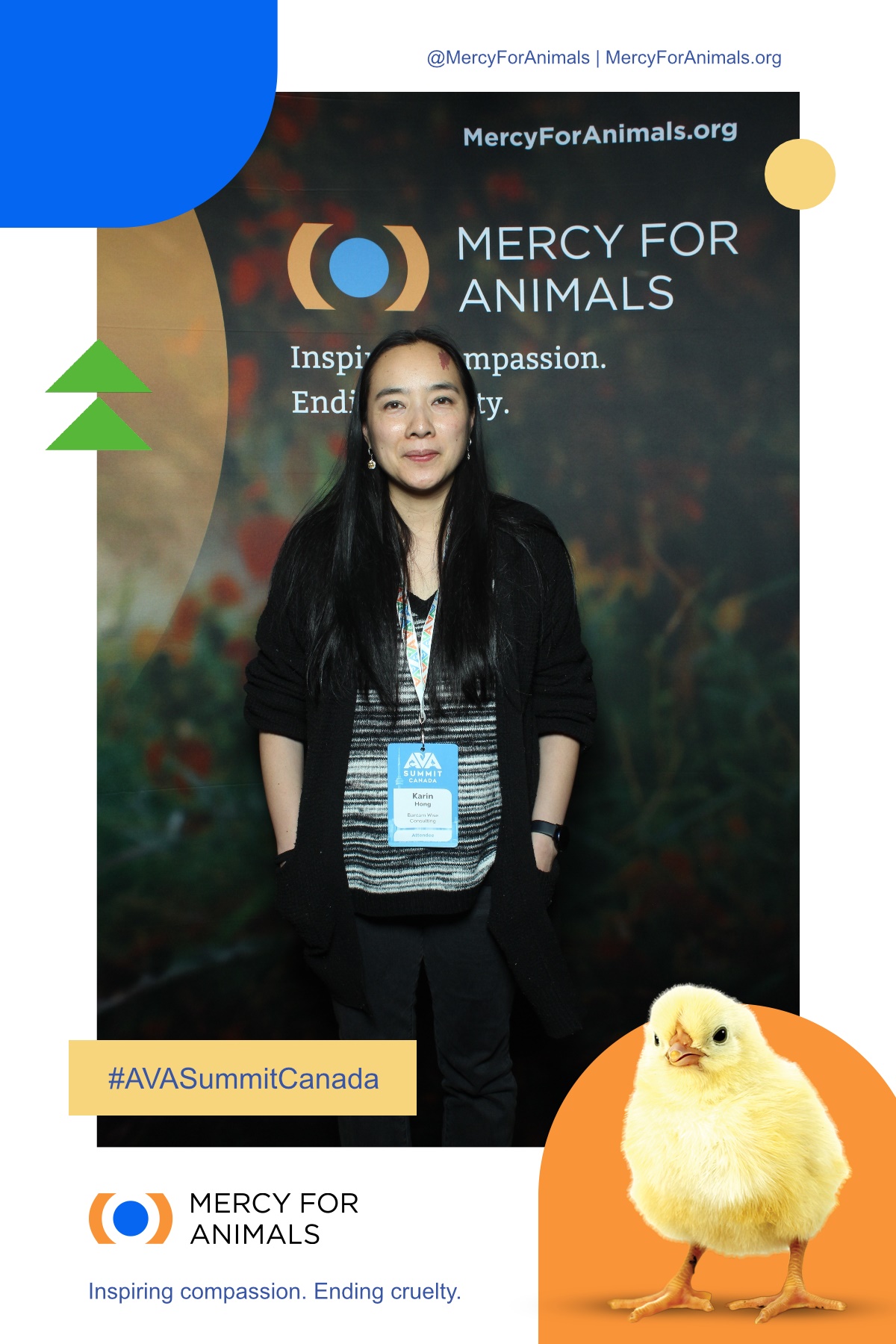 Mercy for Animals  | View more photos from the event at gallery.myselfiemirror.ca/u/romanmyselfiemirrorca/Mercy-for-Animals