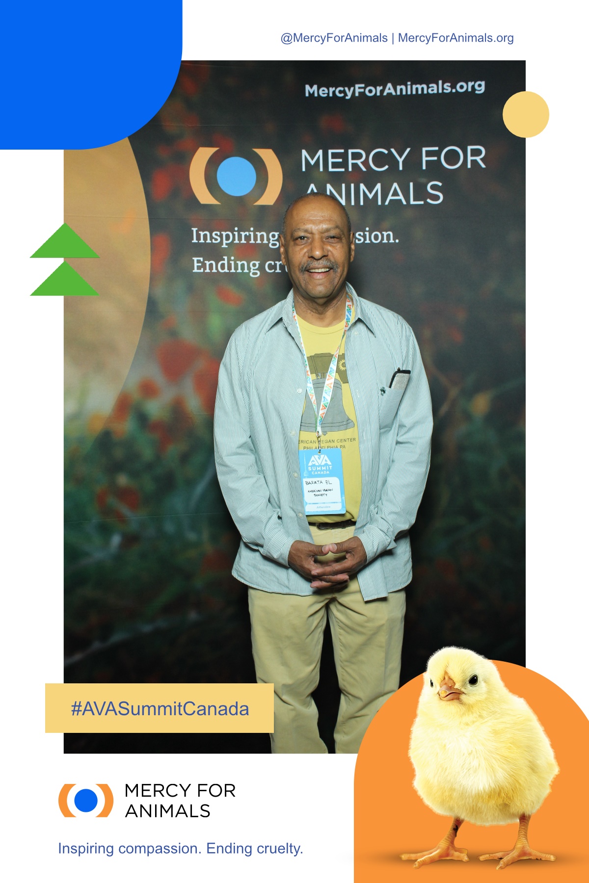 Mercy for Animals  | View more photos from the event at gallery.myselfiemirror.ca/u/romanmyselfiemirrorca/Mercy-for-Animals