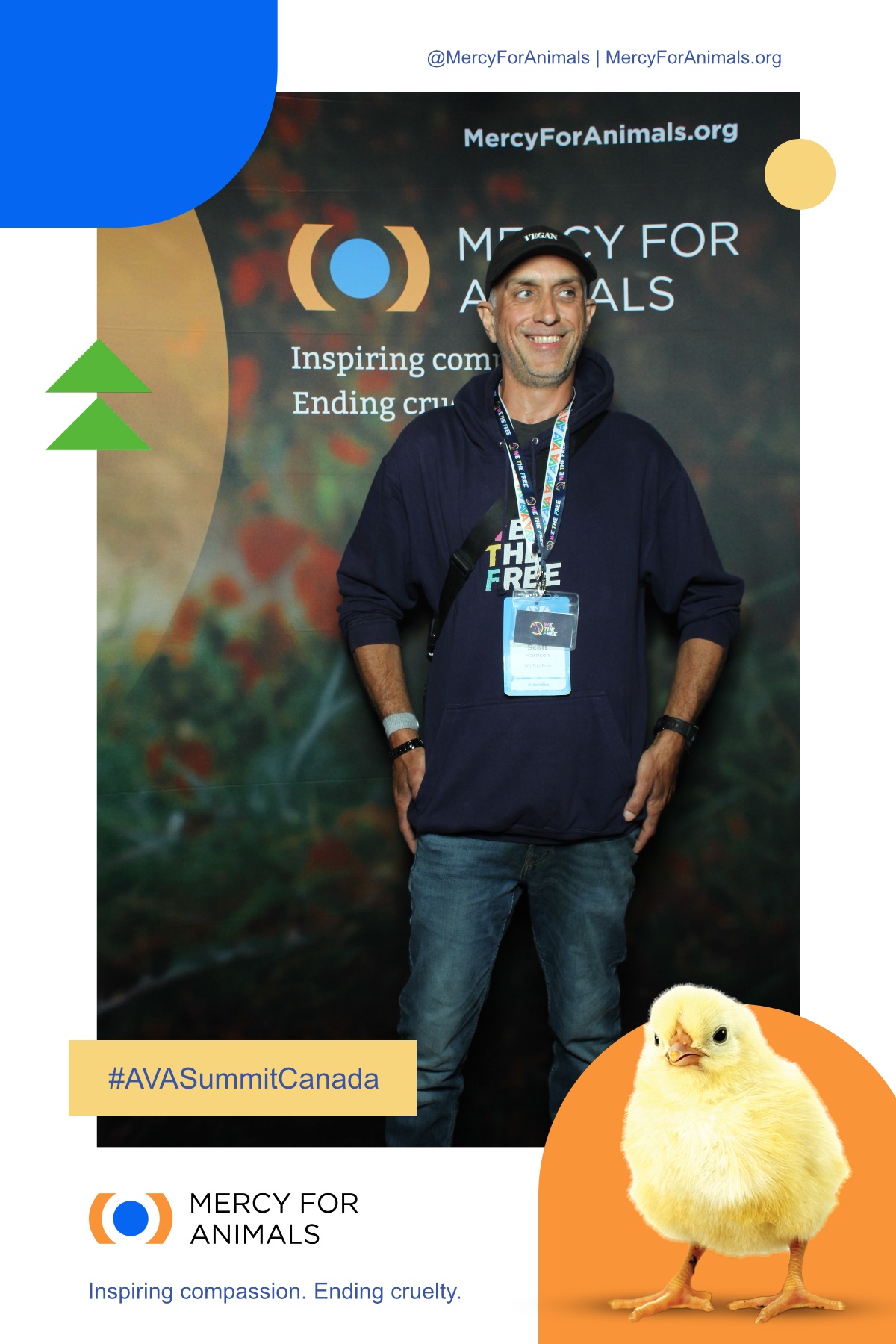 Mercy for Animals  | View more photos from the event at gallery.myselfiemirror.ca/u/romanmyselfiemirrorca/Mercy-for-Animals