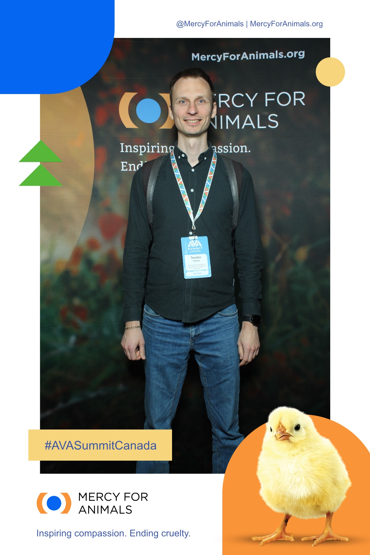 Mercy for Animals  | View more photos from the event at gallery.myselfiemirror.ca/u/romanmyselfiemirrorca/Mercy-for-Animals