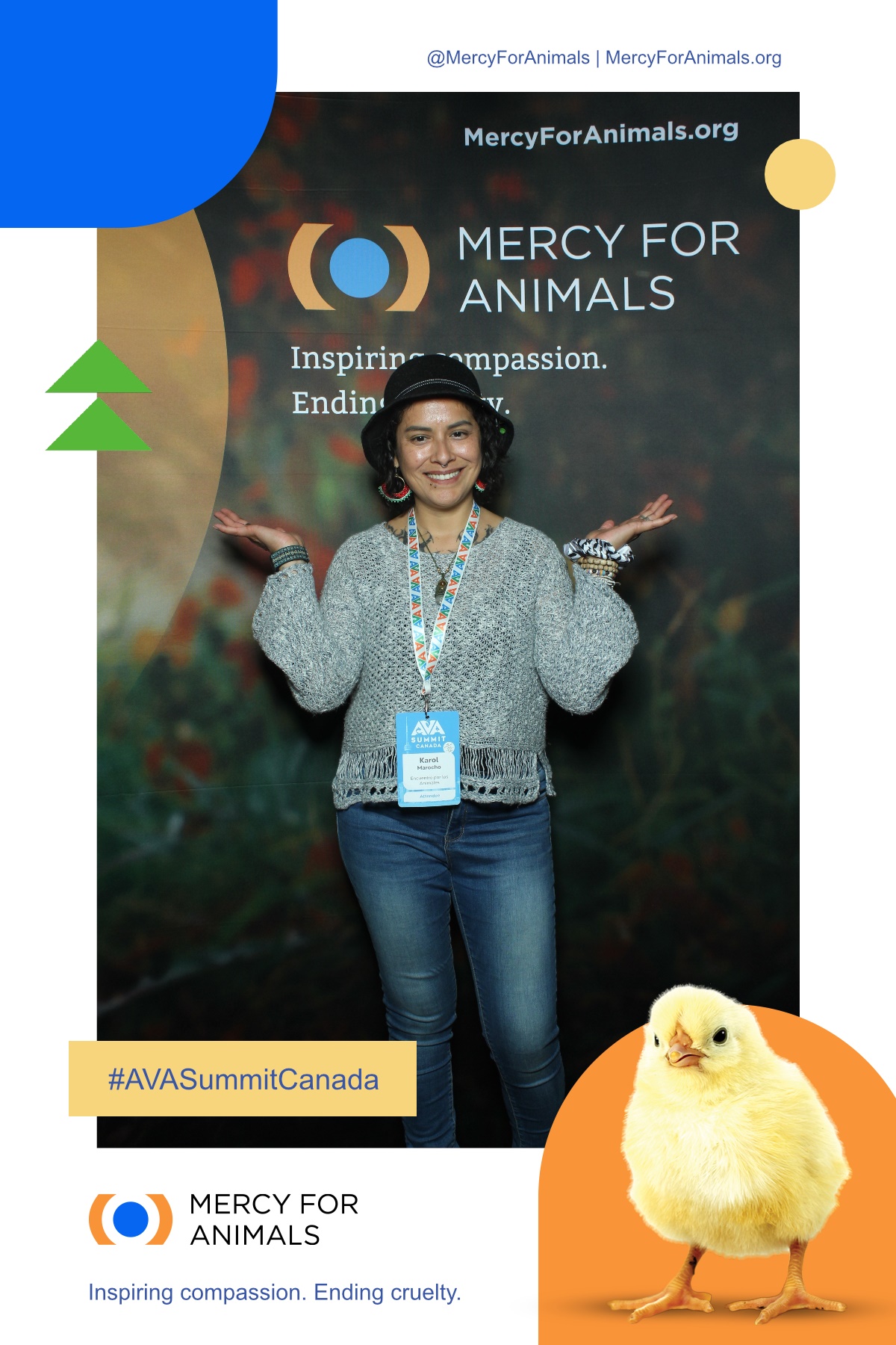Mercy for Animals  | View more photos from the event at gallery.myselfiemirror.ca/u/romanmyselfiemirrorca/Mercy-for-Animals