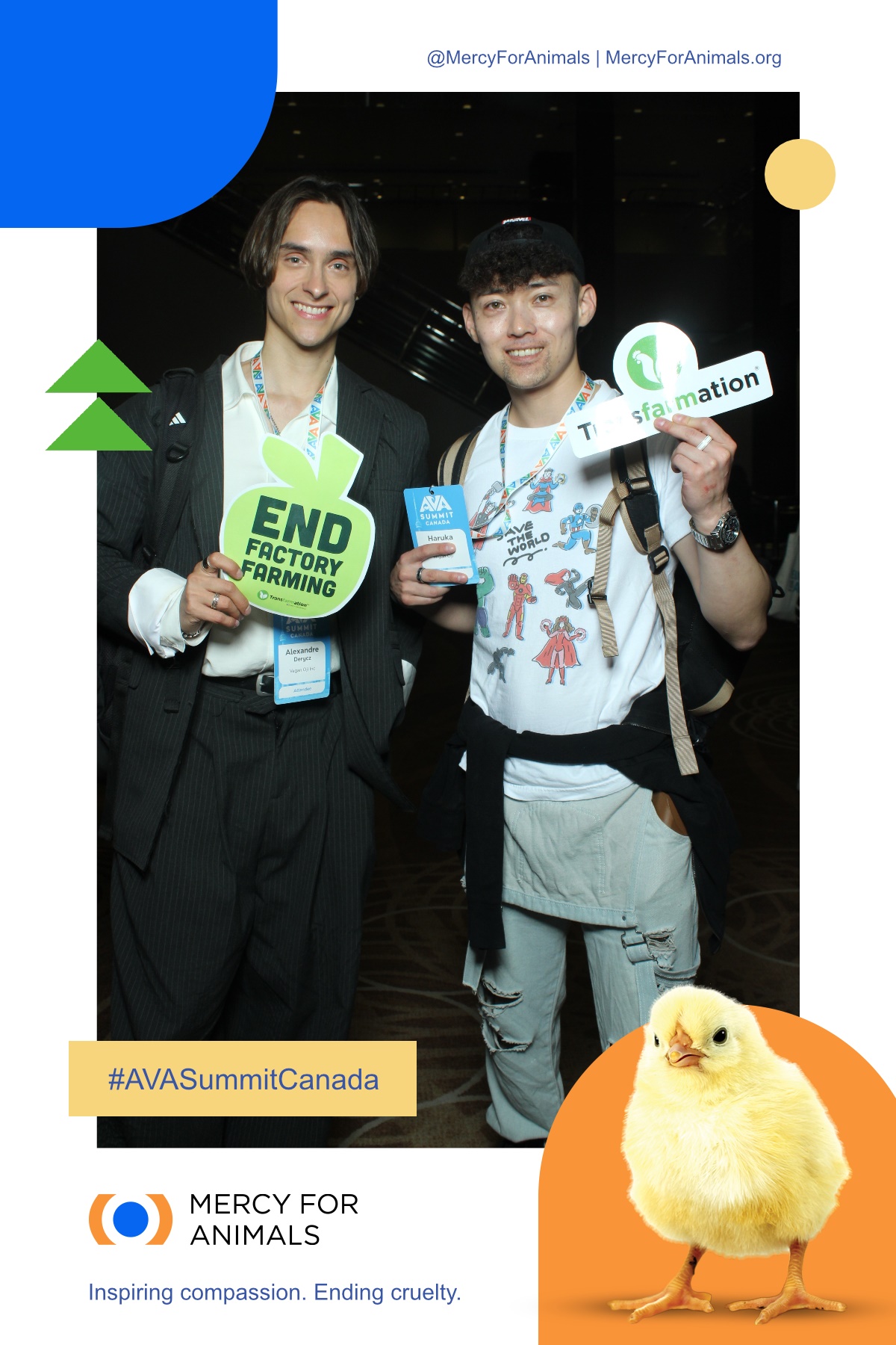 Mercy for Animals  | View more photos from the event at gallery.myselfiemirror.ca/u/romanmyselfiemirrorca/Mercy-for-Animals