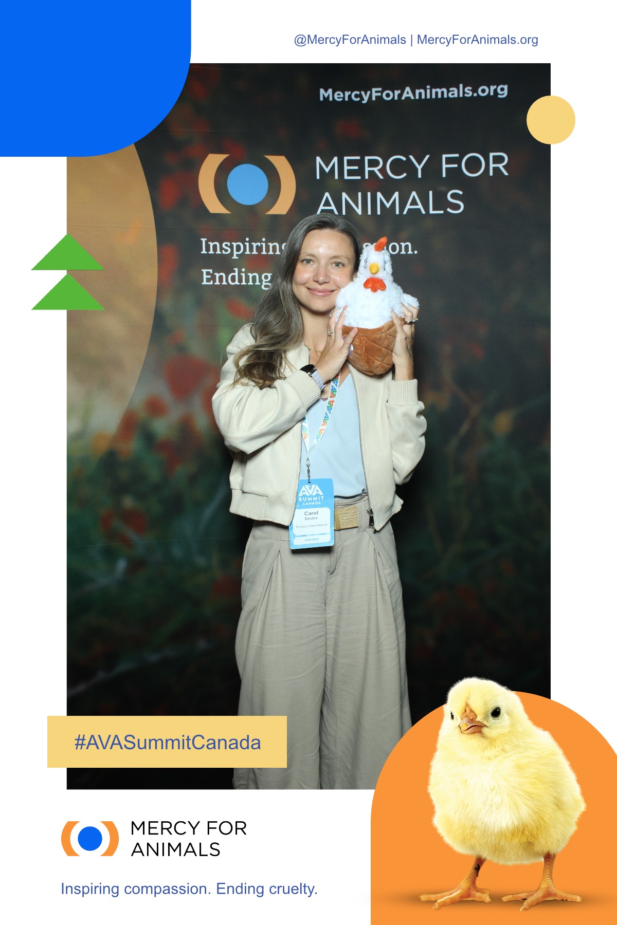 Mercy for Animals  | View more photos from the event at gallery.myselfiemirror.ca/u/romanmyselfiemirrorca/Mercy-for-Animals
