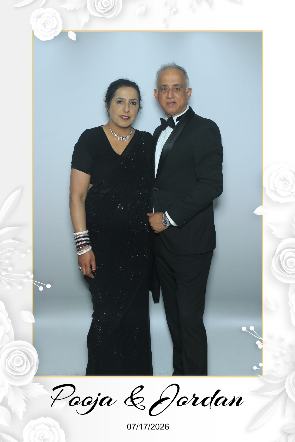 Pooja & Jordan | View more photos from the event at gallery.myselfiemirror.ca/u/romanmyselfiemirrorca/Pooja-Jordan