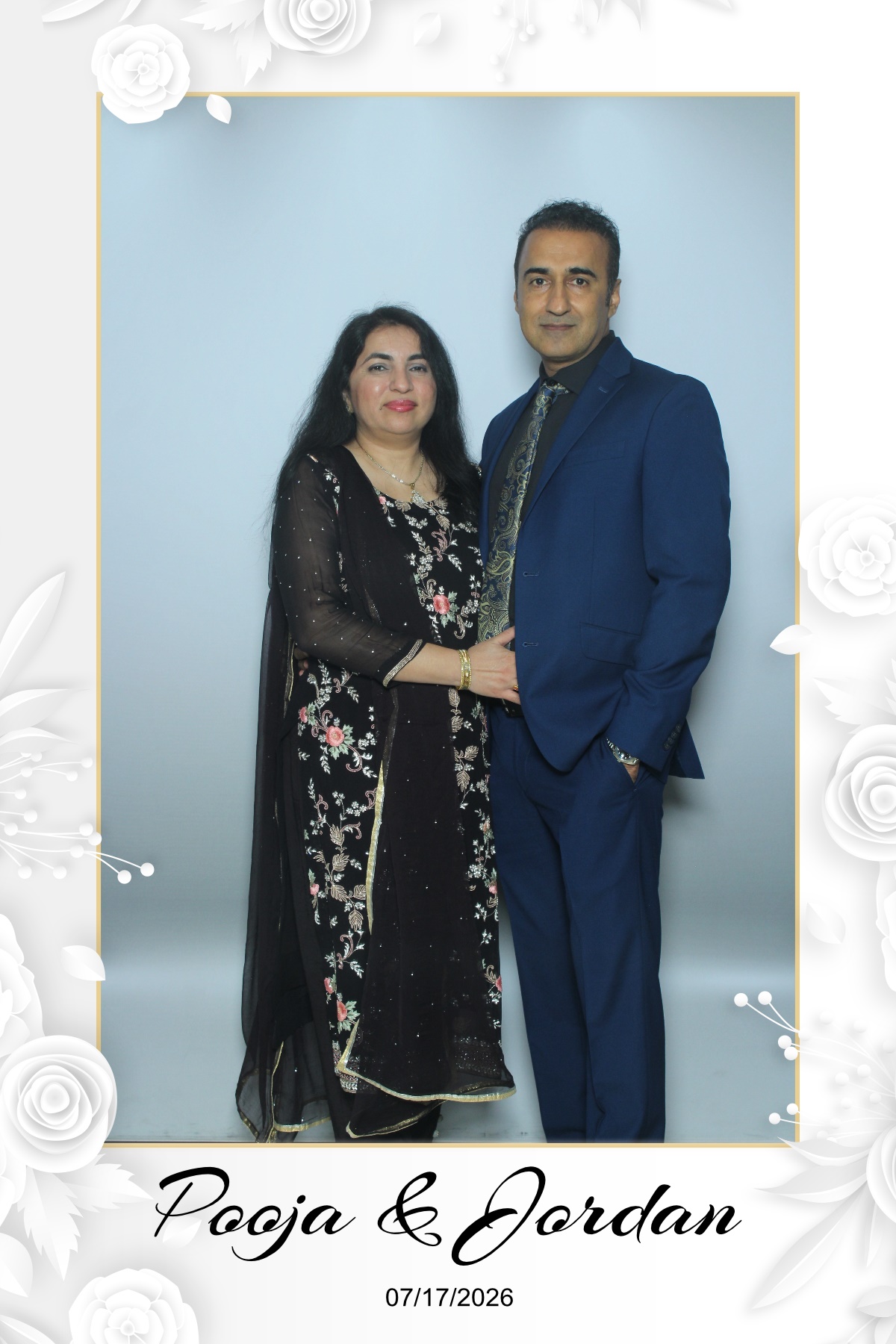 Pooja & Jordan | View more photos from the event at gallery.myselfiemirror.ca/u/romanmyselfiemirrorca/Pooja-Jordan
