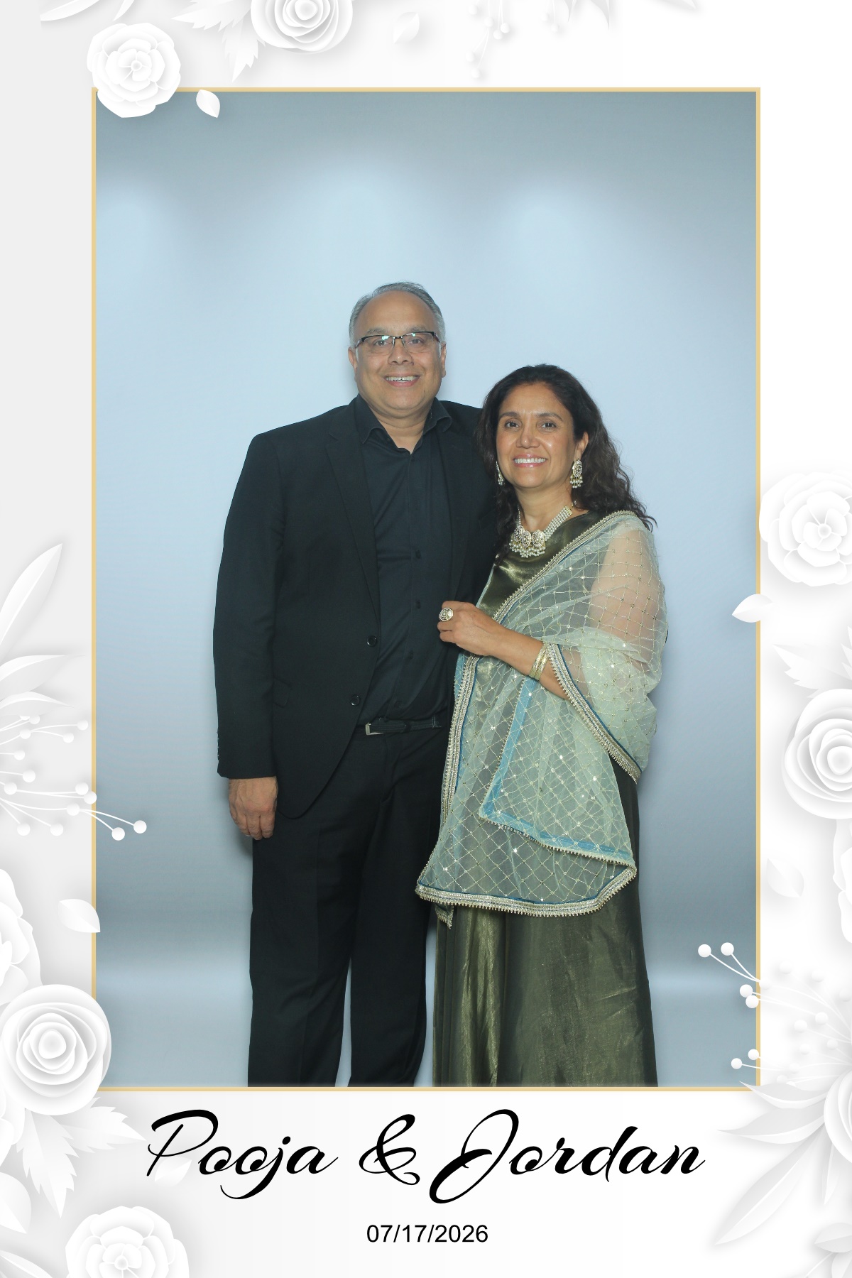 Pooja & Jordan | View more photos from the event at gallery.myselfiemirror.ca/u/romanmyselfiemirrorca/Pooja-Jordan