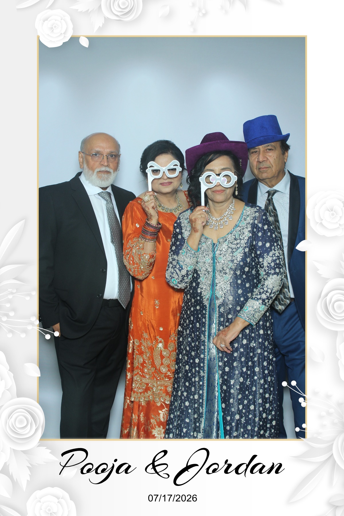Pooja & Jordan | View more photos from the event at gallery.myselfiemirror.ca/u/romanmyselfiemirrorca/Pooja-Jordan